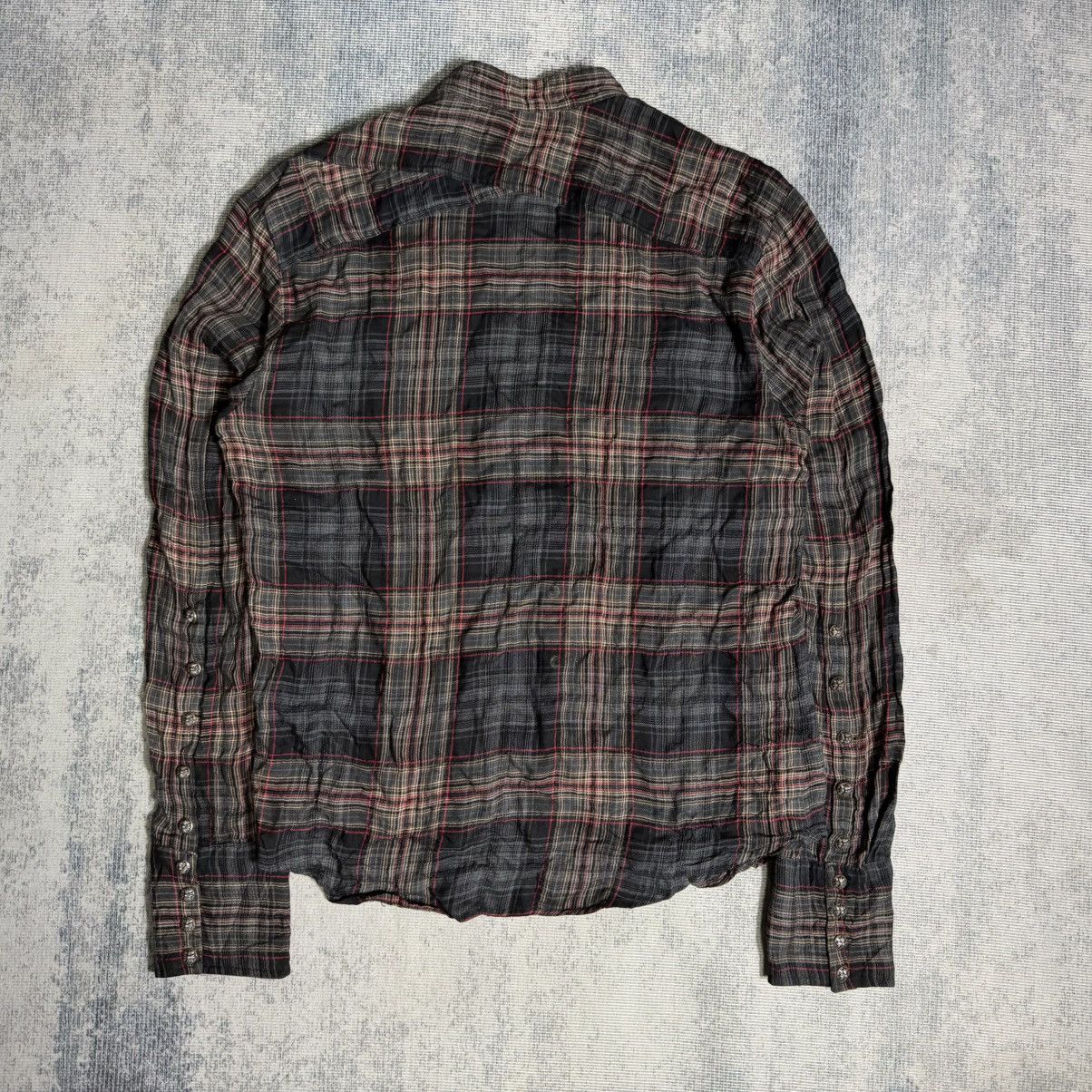 Chrome Hearts Chrome Hearts Easy Rider Flannel Shirt Size US S / EU 44-46 / 1 - 2 Thumbnail