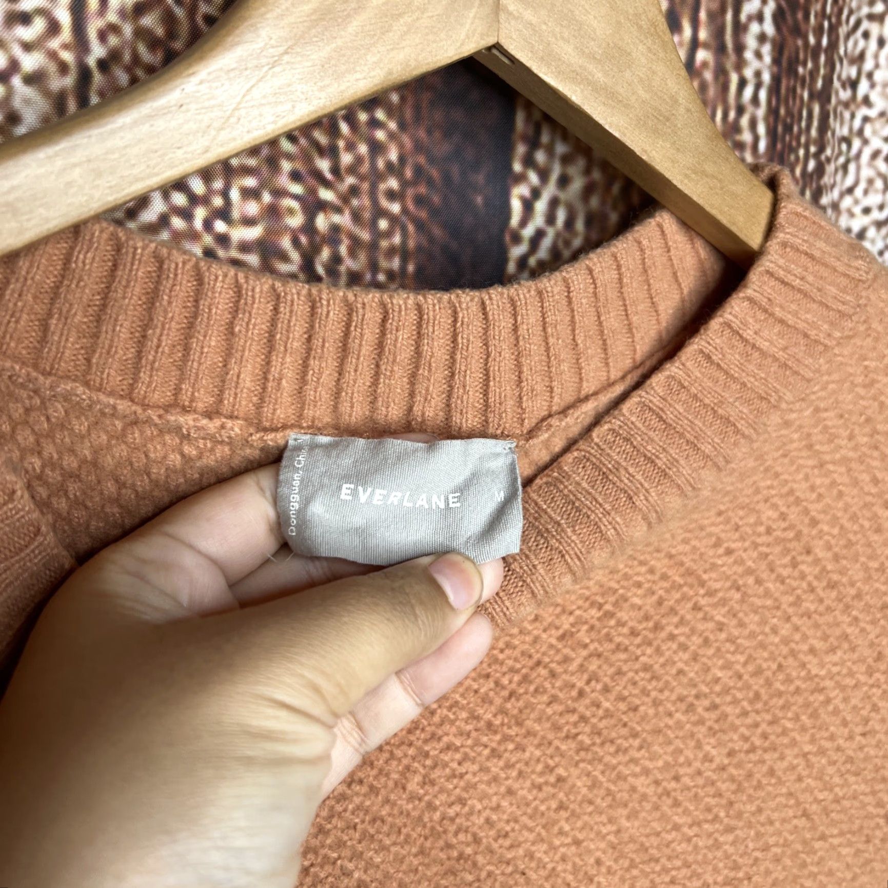 Everlane Everlane Sweater Womens M Cashmere Pullover Crewneck Orange Size M / US 6-8 / IT 42-44 - 2 Thumbnail