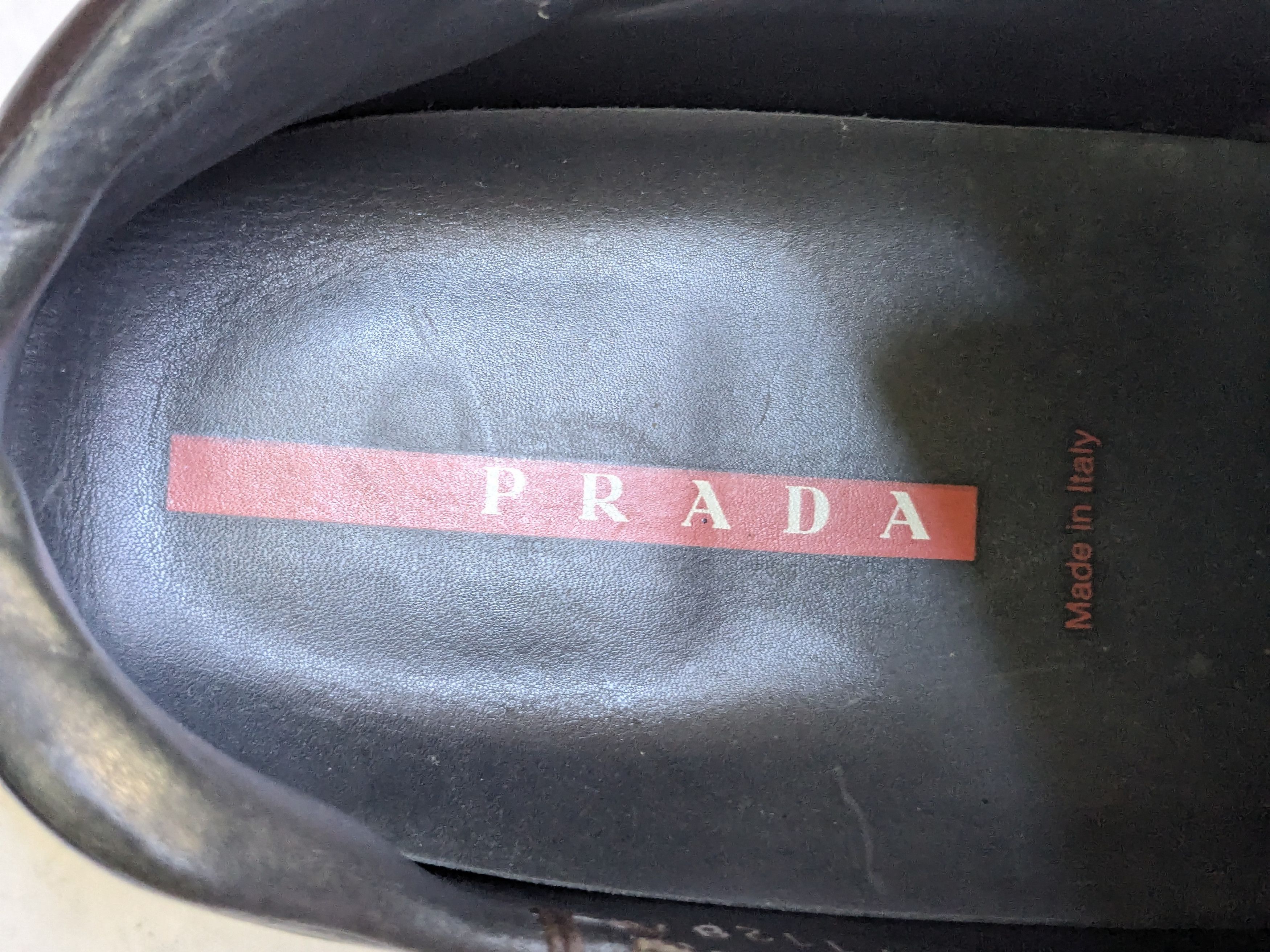 Prada Prada Sneakers Brown 13 Leather Chunky Platform Y2K Size US 13 / EU 46 - 5 Thumbnail