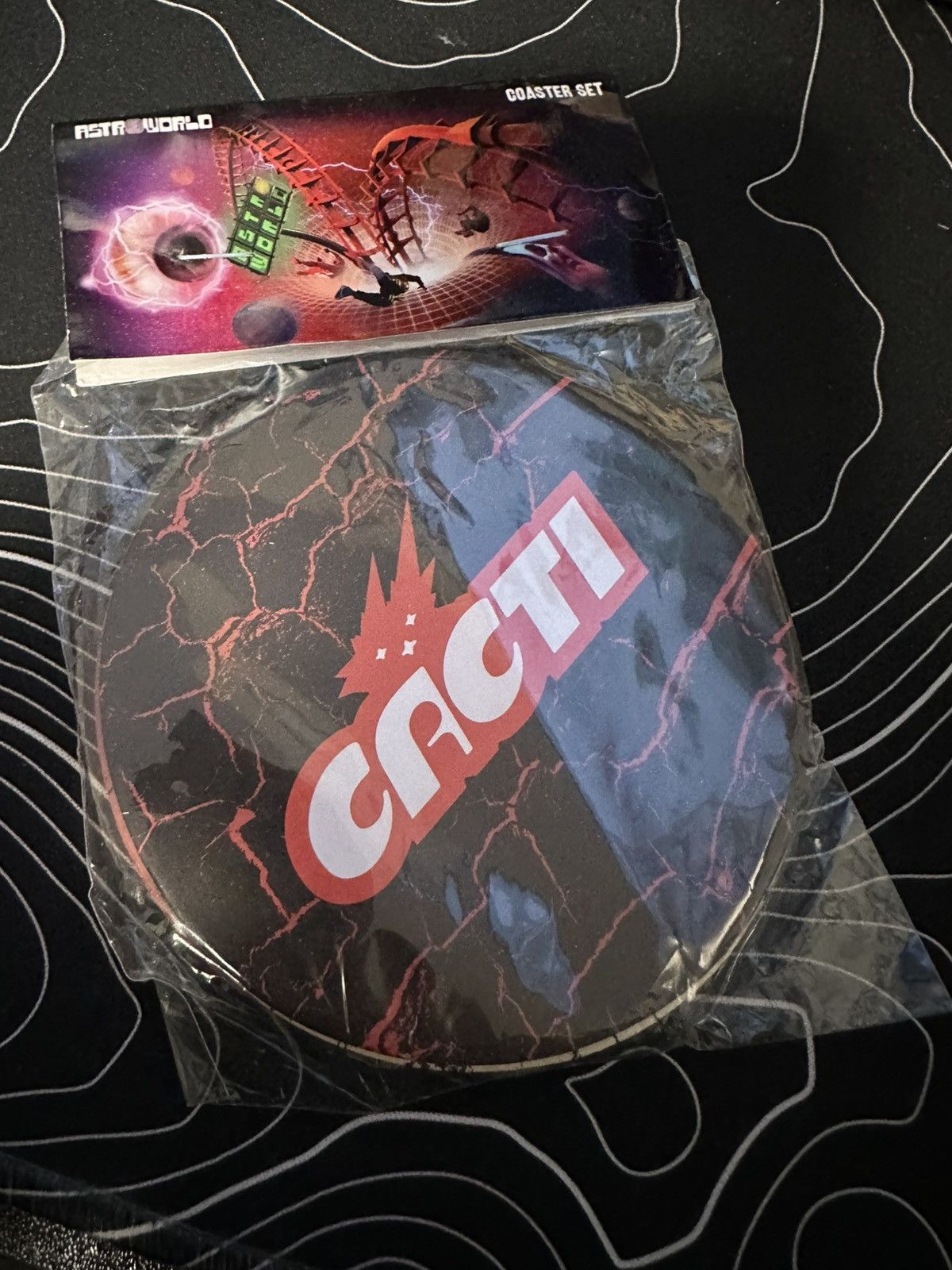 Travis Scott Travis Scott astroworld cacti coasters Size ONE SIZE - 1 Thumbnail