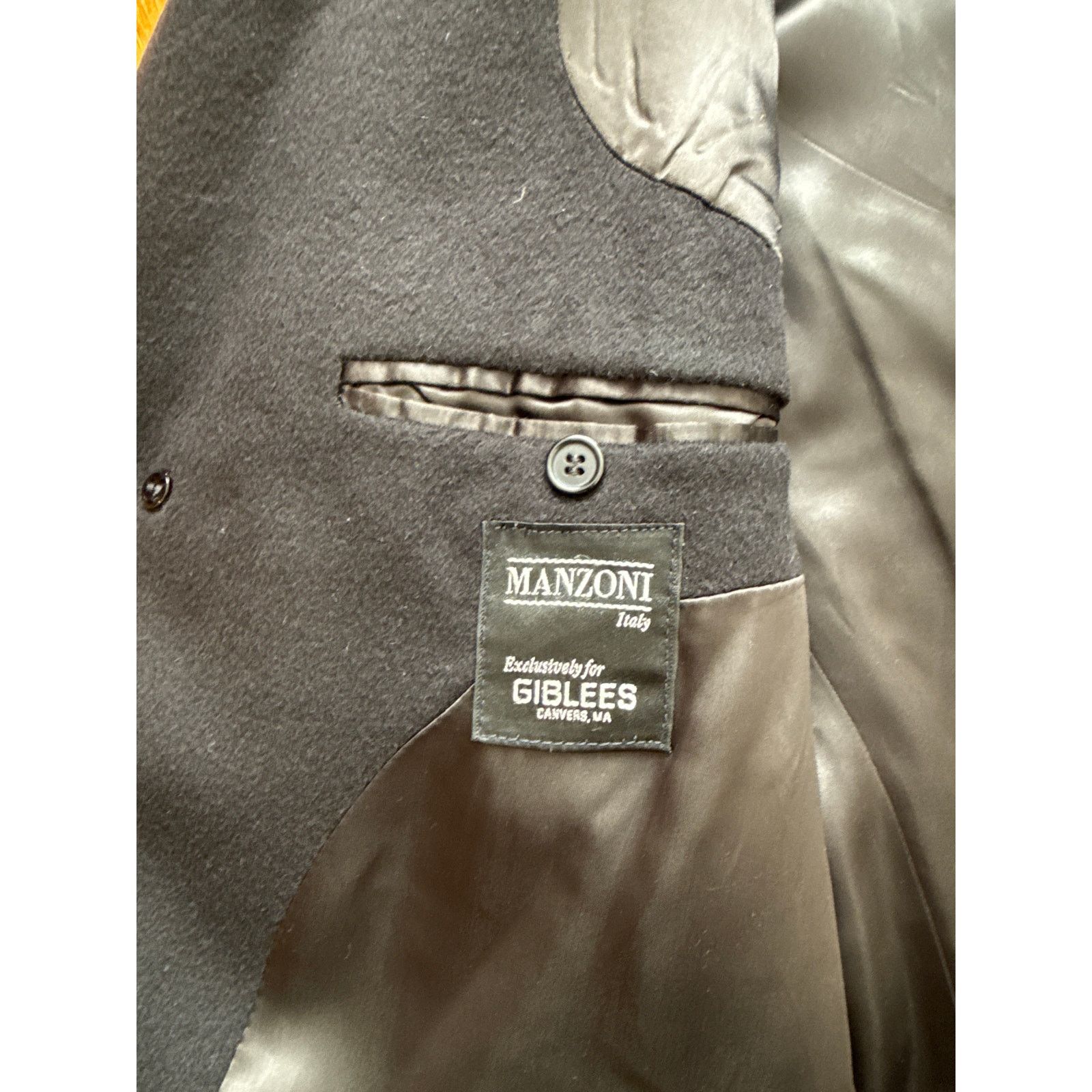 Alessandro Manzoni Couture 100% Cashmere 42R Overcoat