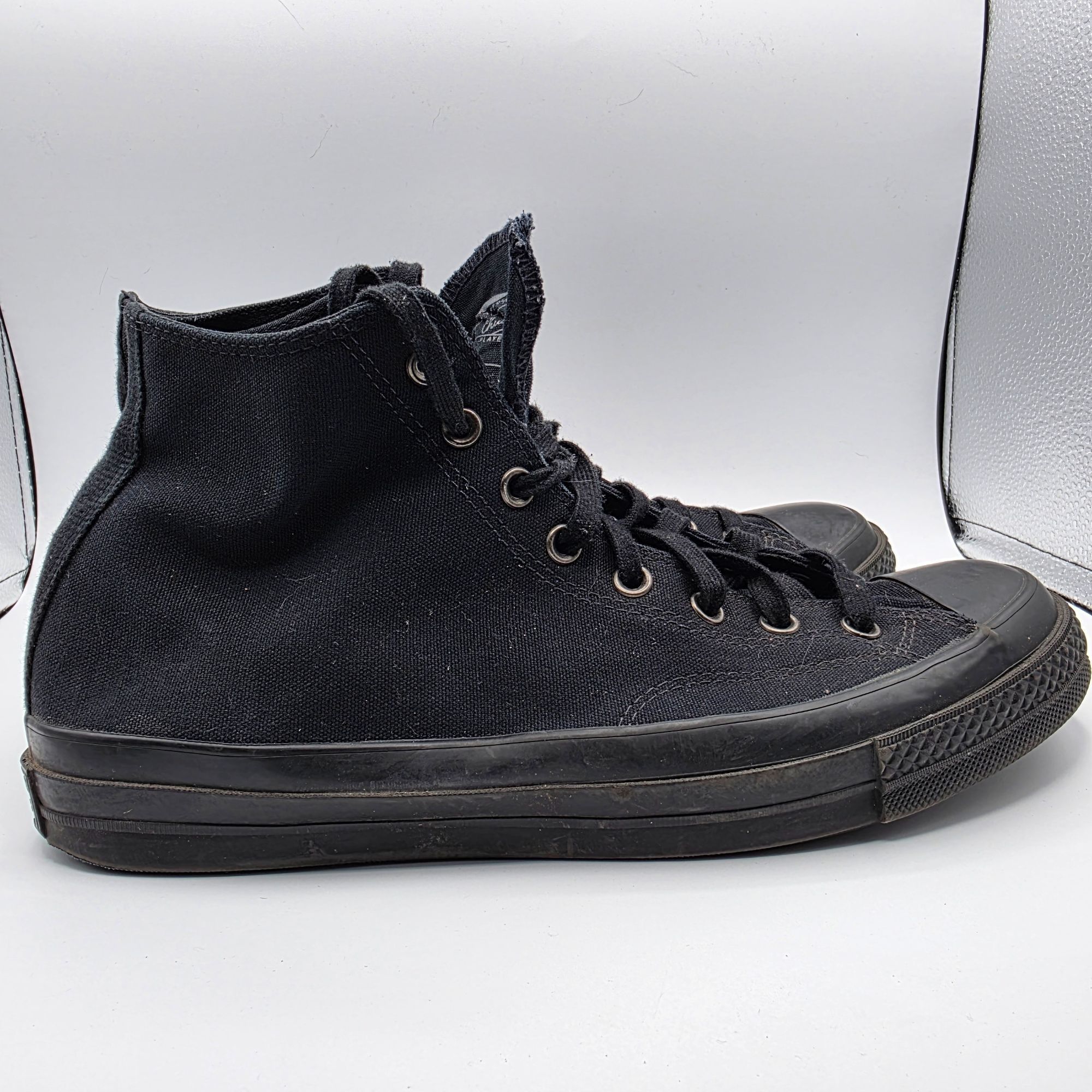 Converse Converse Chuck 70 Mens Size 11 Monochrome Triple Black Shoes Size US 11 / EU 44 - 12 Thumbnail