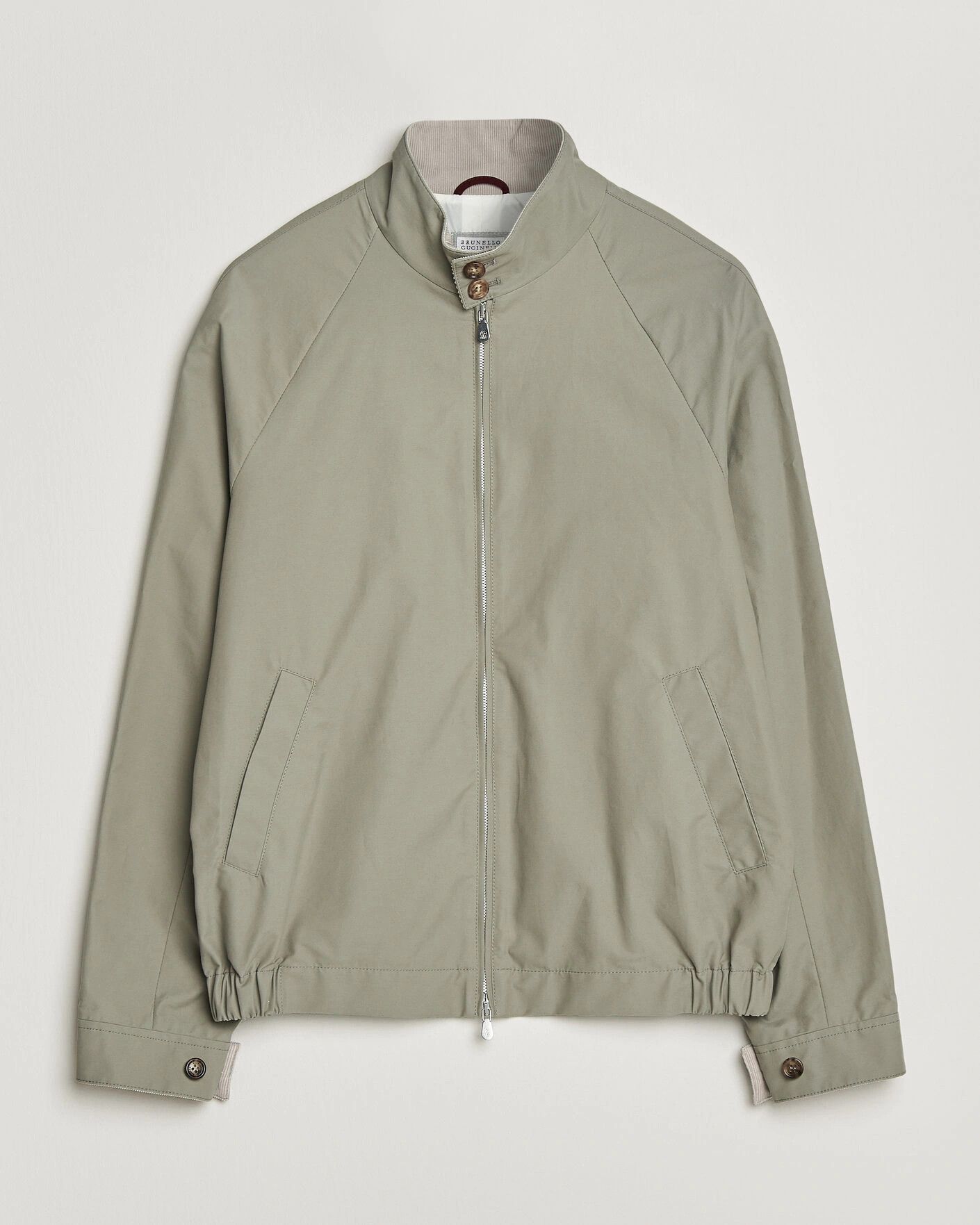 Brunello Cucinelli o1y0526 Casual Jacket in Sage Green Size US XXL / EU 58 / 5 - 1 Thumbnail