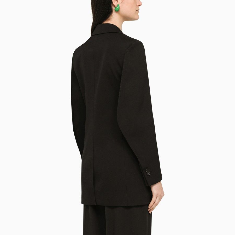 Bottega Veneta o1d2blof0824 Single-breasted Wool Blazer in Black Size XS / US 0-2 / IT 36-38 - 3 Thumbnail
