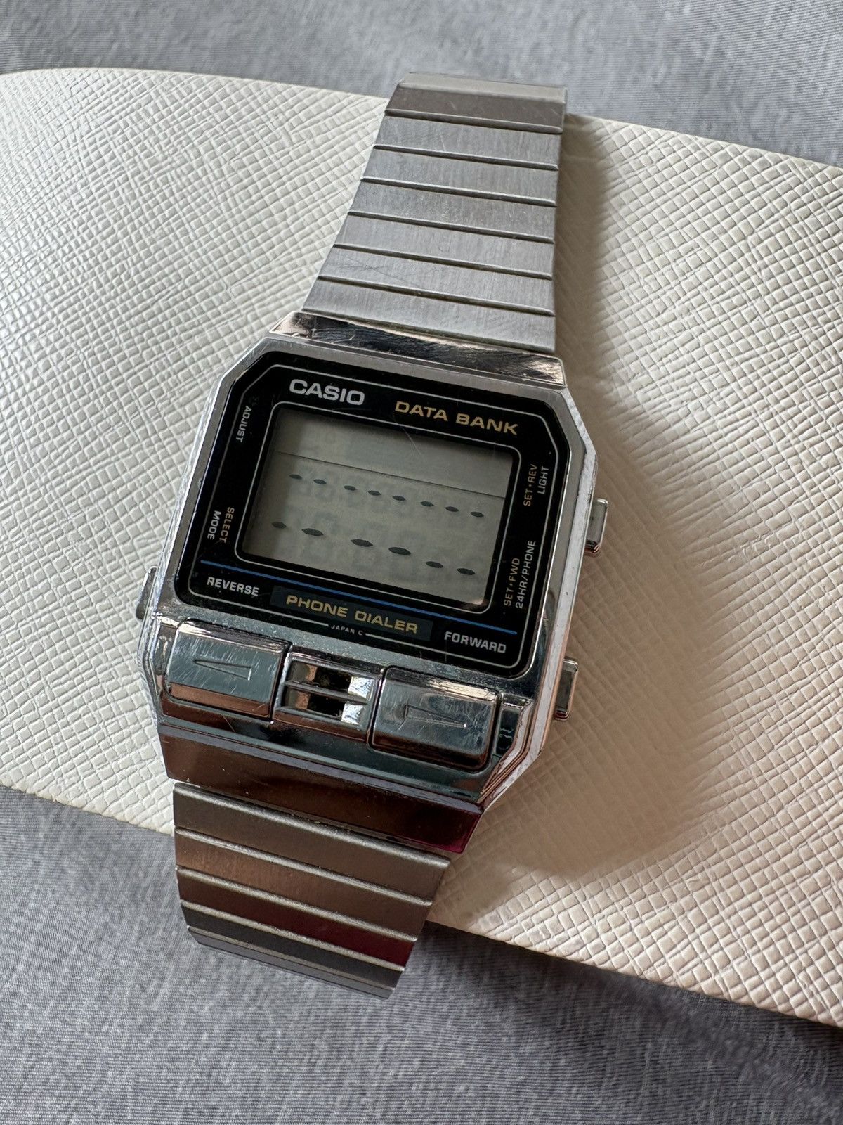 Casio Casio DBA-800 Module 555 Vintage 80s Phone Dialer Watch Size ONE SIZE - 3 Thumbnail