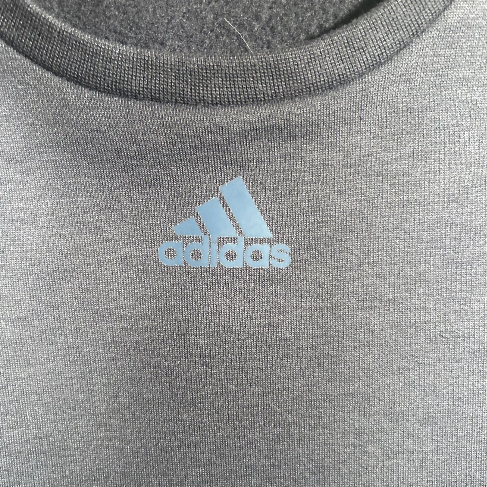 Adidas Adidas Sweatshirt Navy Blue Large Men's Long Sleeve Crew Neck Pullover NWT Regular Fit Size US L / EU 52-54 / 3 - 3 Thumbnail