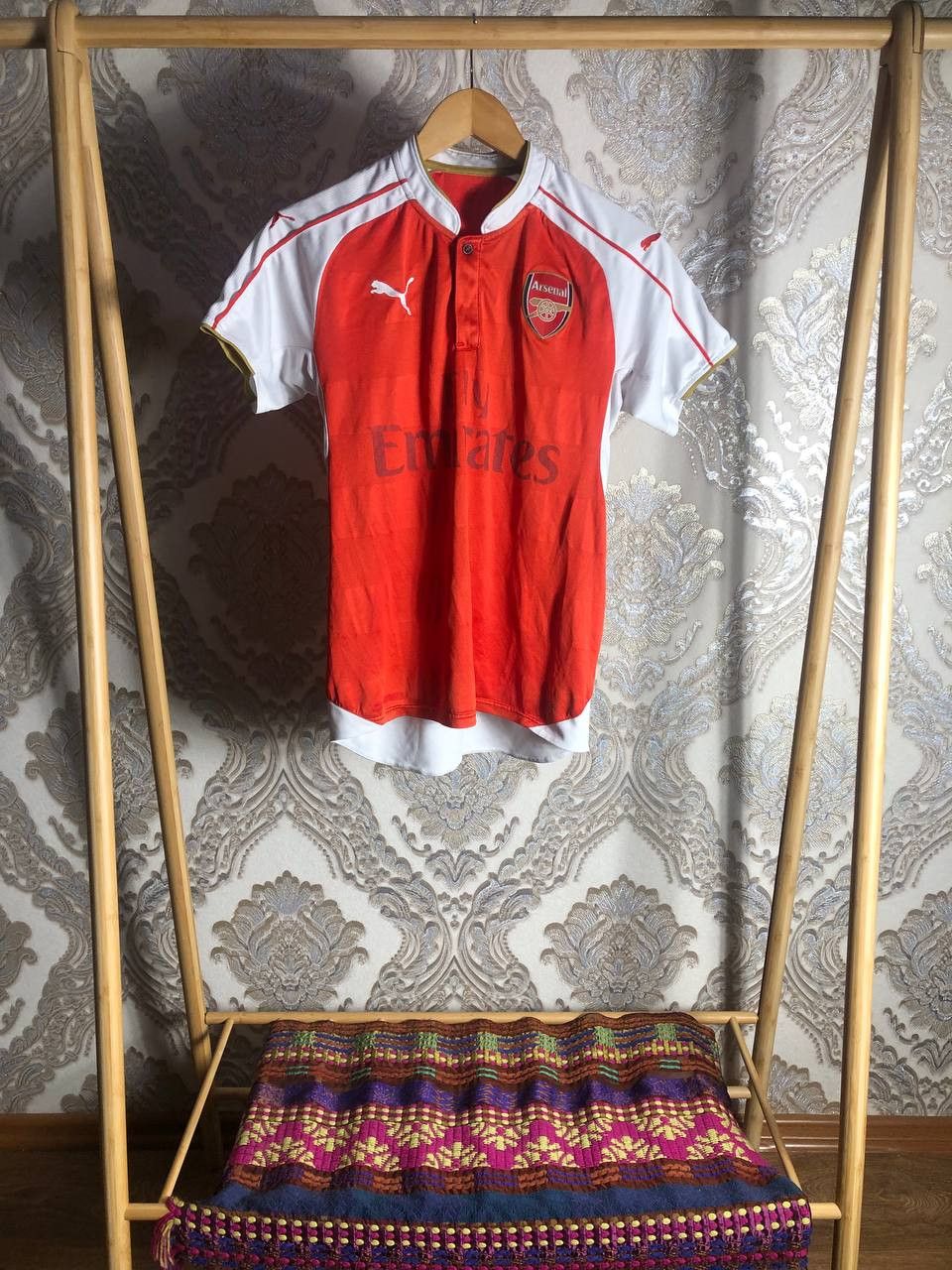 Puma Vintage Puma FC Arsenal London England Soccer Jersey Retro Size US S / EU 44-46 / 1 - 2 Thumbnail