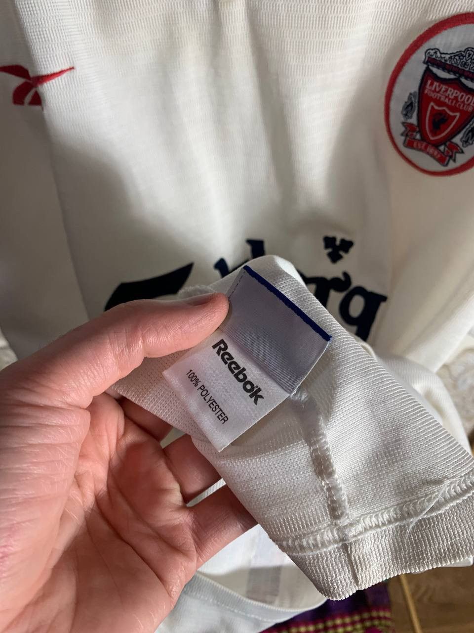 Reebok VERY RARE REEBOK LIVERPOOL ENGLAND SOCCER JERSEY RETRO 90s Size US XL / EU 56 / 4 - 10 Thumbnail