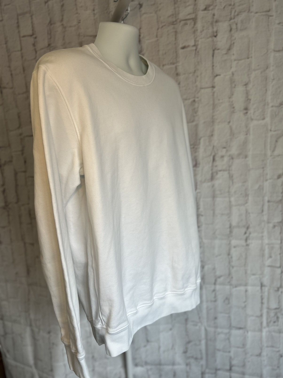 Stone Island Stone Island White CrewneckSweatshirt XXL Certilogo Verified Size US XXL / EU 58 / 5 - 3 Thumbnail