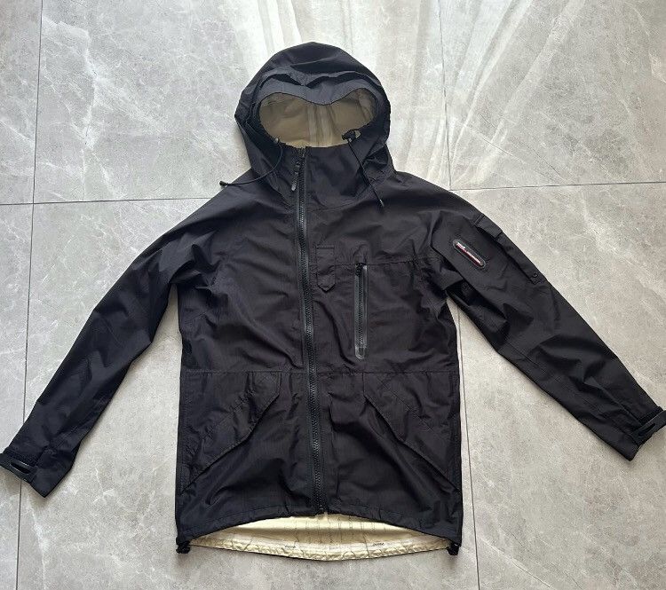 image of Visvim Gore Tex Jacket Nomad in Black, Men's (Size Small)