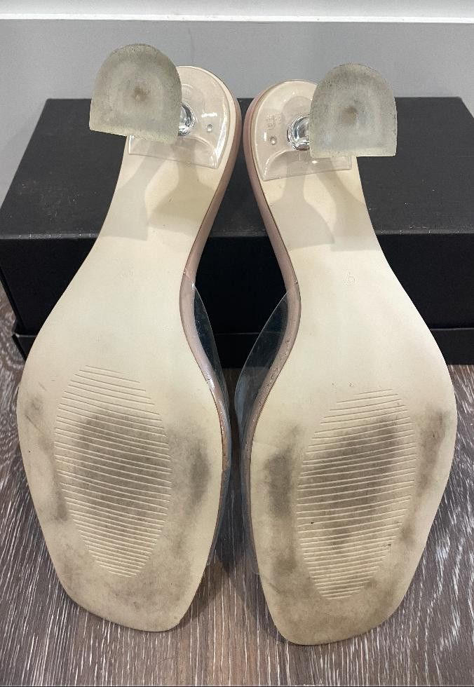 Designer Vivianly Clear Pumps 9 Size US 9 / IT 39 - 3 Thumbnail