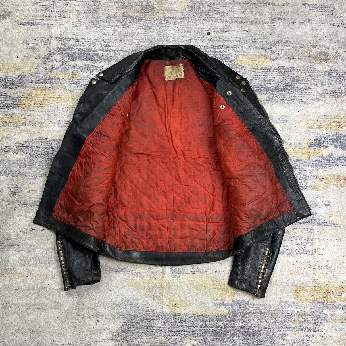 Lewis Leathers Vintage 60s Lewis leather lighting no 391 leather jacket Size US L / EU 52-54 / 3 - 11 Thumbnail