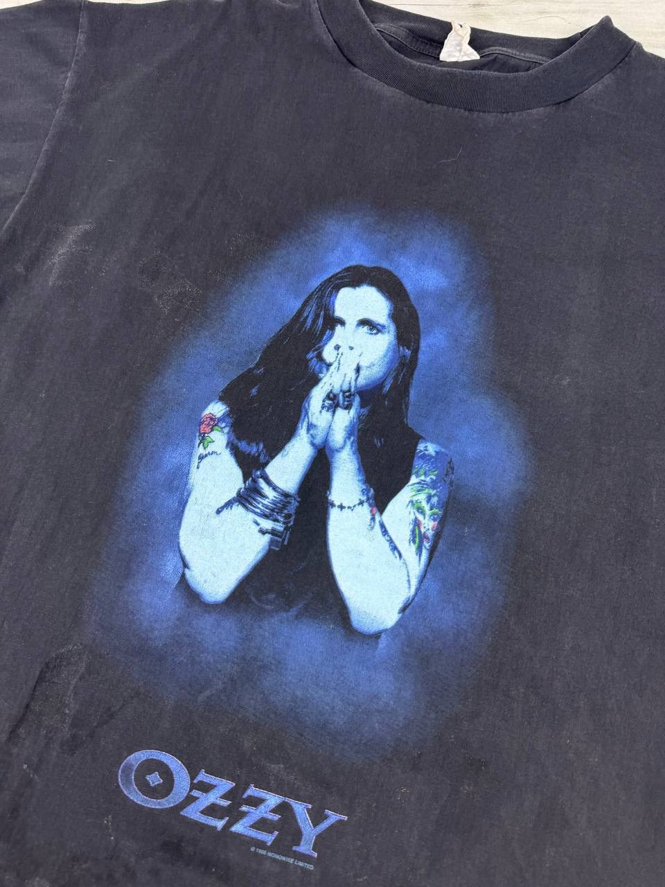 Ozzy Osbourne Vintage 1995 Ozzy Osbourne The Best Of British T Shirt Size US XL / EU 56 / 4 - 5 Thumbnail