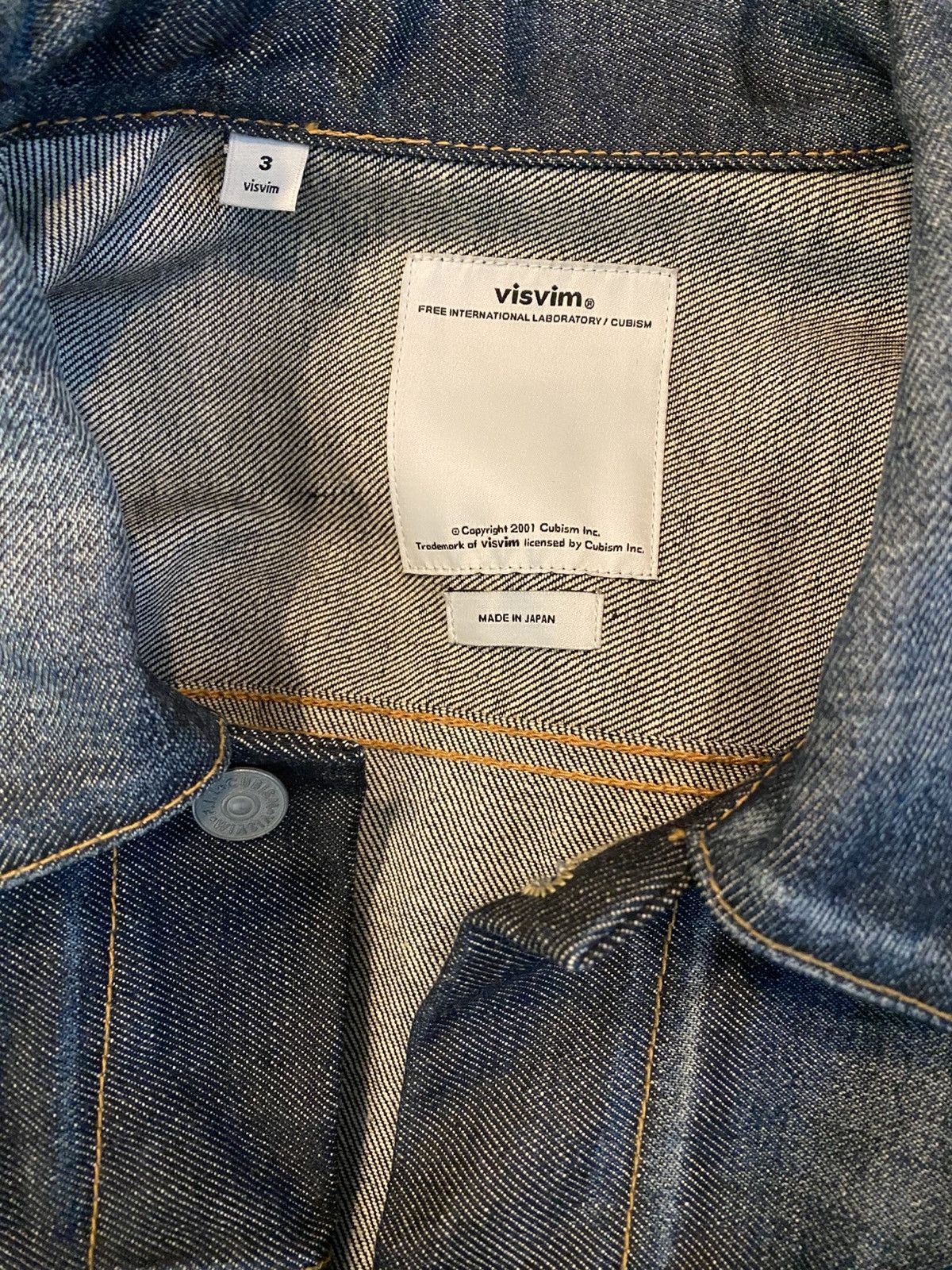 Visvim VISVIM SS 101 JKT NON-WASHED *F.I.L. EXCLUSIVE Size US L / EU 52-54 / 3 - 5 Thumbnail