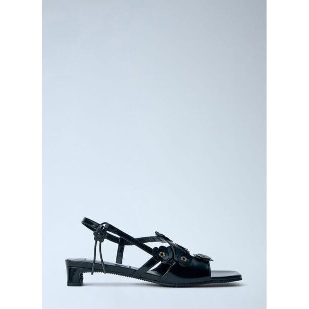 Cecilie Bahnsen CECILIE BAHNSEN Barna Black Sandals New & Authentic (Women's Size US 10 / IT 40 - 1 Thumbnail