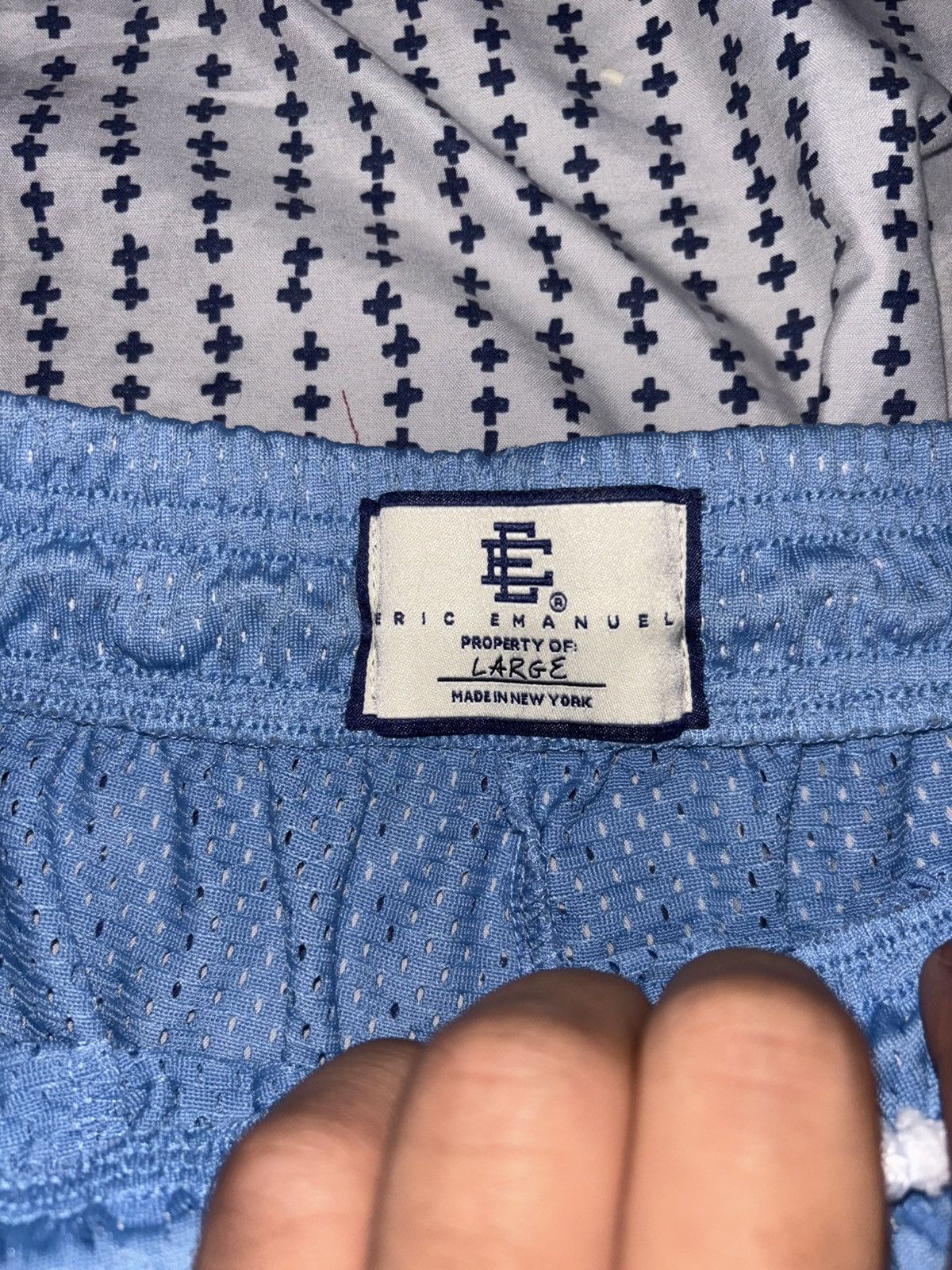 Eric Emanuel Eric Emanuel Skeleton bones baby blue shorts large Size US 32 / EU 48 - 3 Thumbnail