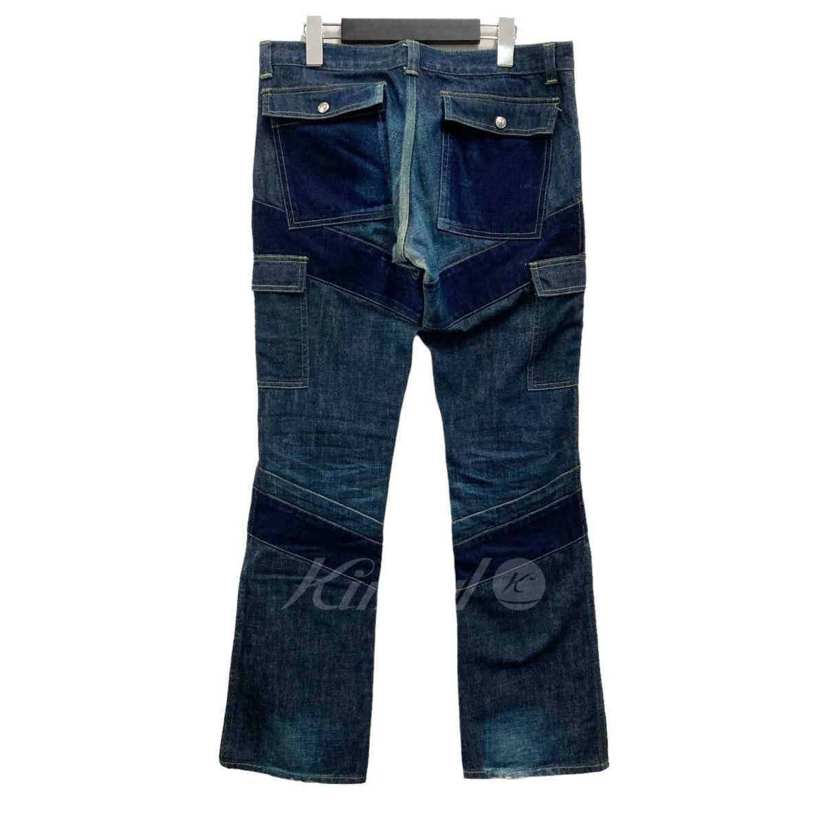 Undercover Undercover Denim Car Goopants S313 01AW D.A.V.F period Size US 33 - 2 Thumbnail