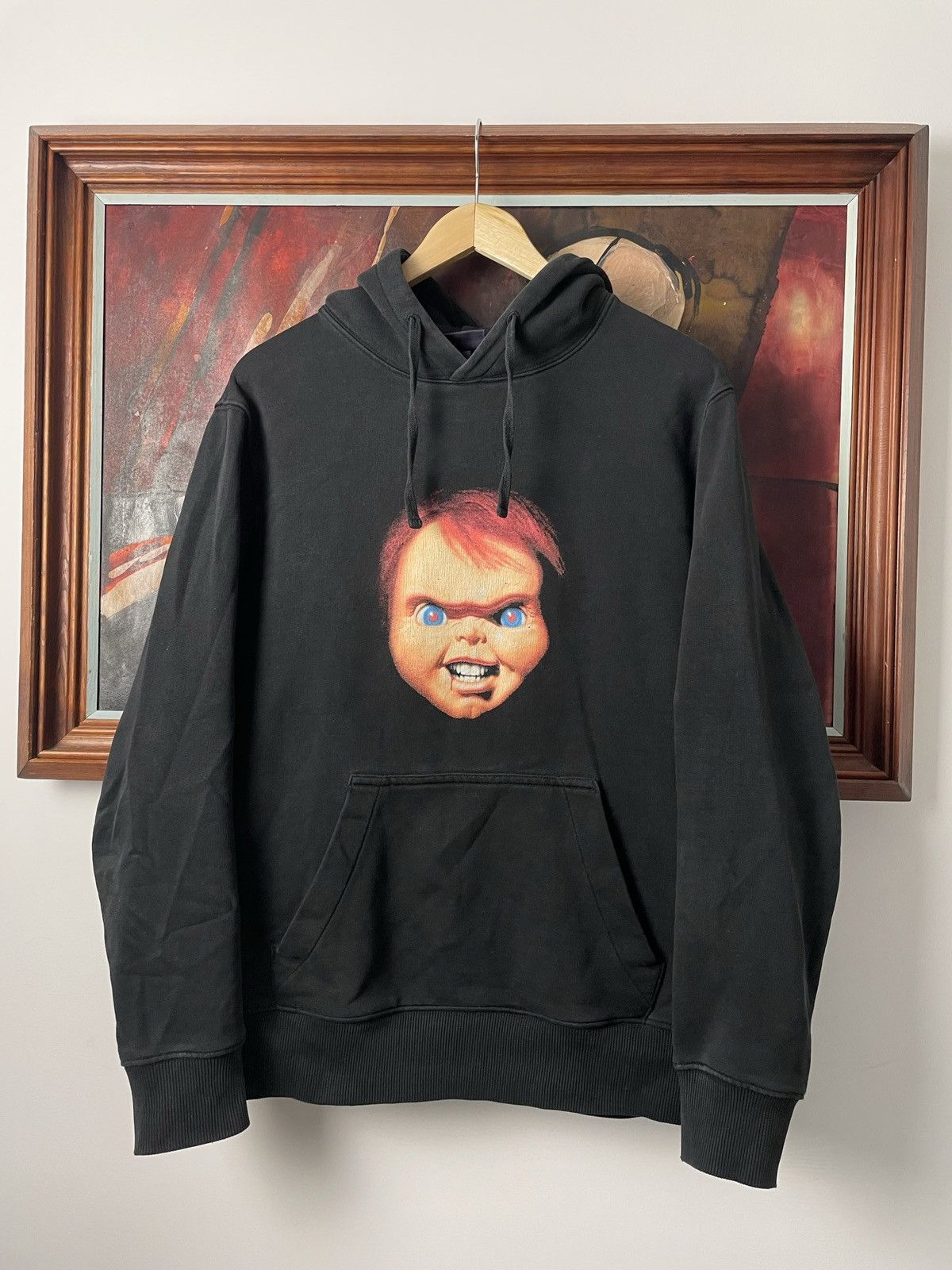 Expert Horror H M Streetwear Horror Movie Chucky x H M Hoodie Avant Garde Streetwear Rare Grailed