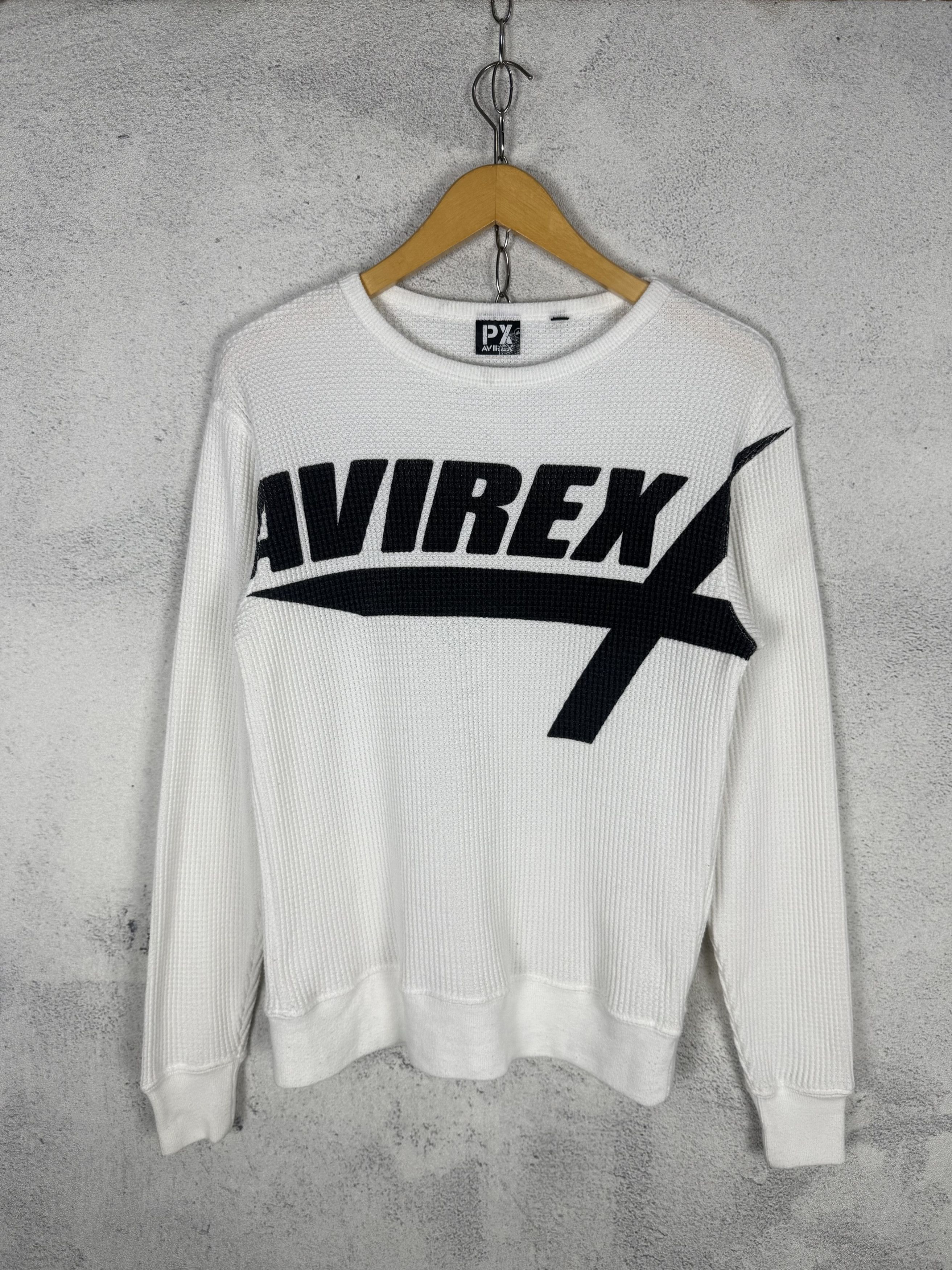 Avirex Waffle Sweatshirt Crewneck