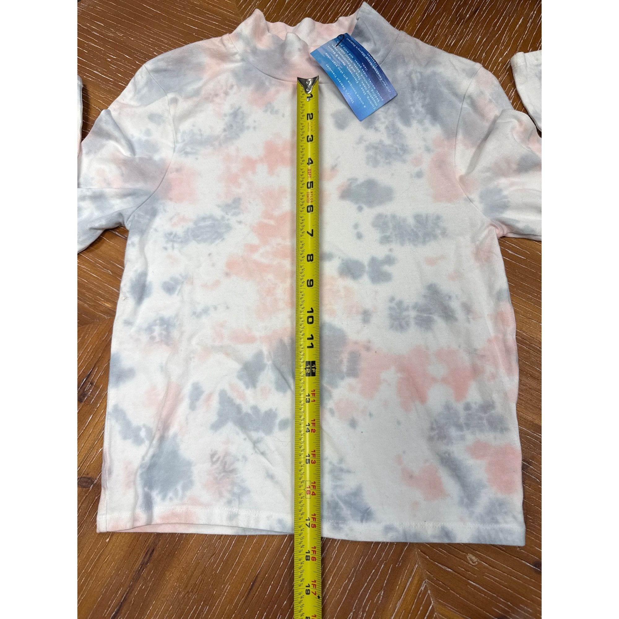 Other Wild Fable Womens Tie-Dye Long Sleeve Mock Neck Top Size M Size M / US 6-8 / IT 42-44 - 7 Thumbnail
