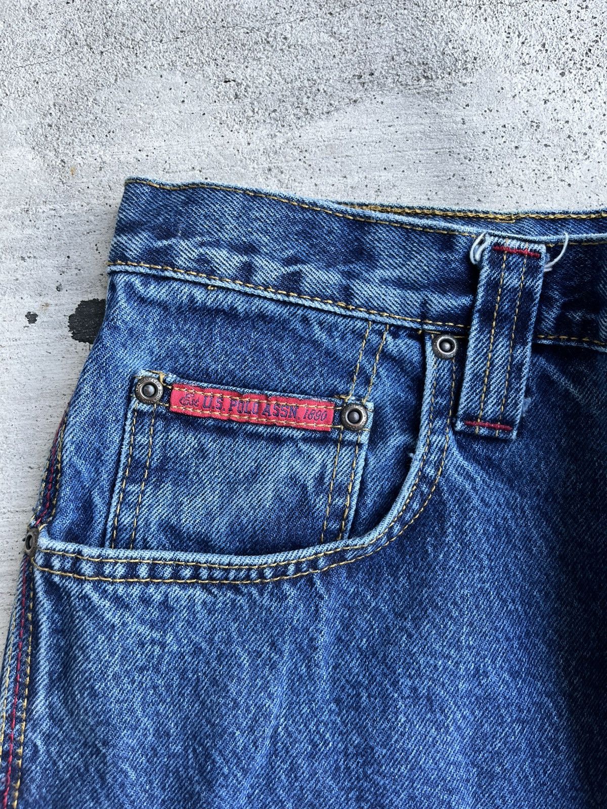 U.S. Polo Assn. 38 X 30 VERY BAGGY jeans polo Size US 38 / EU 54 - 4 Thumbnail