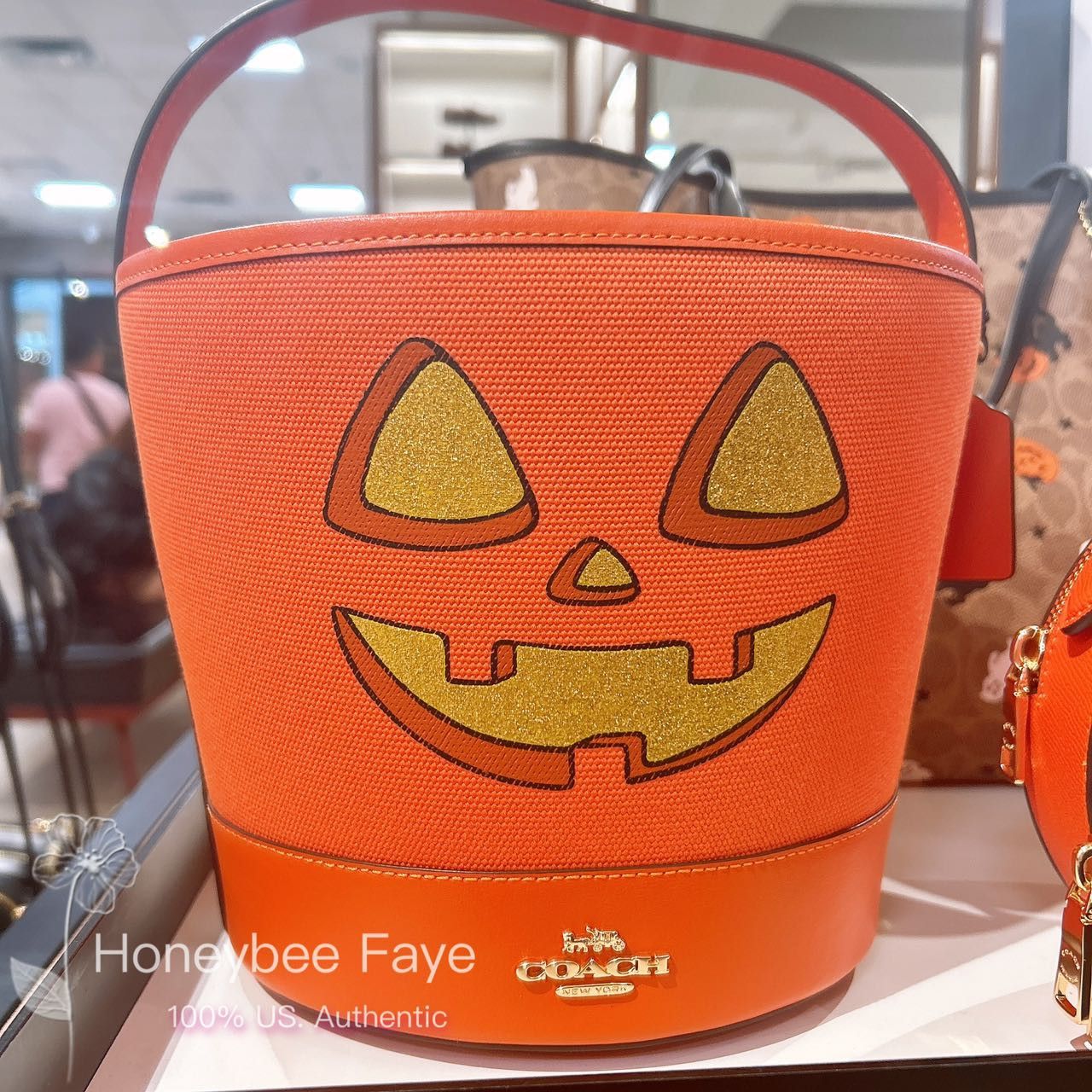 Shops Coach Halloween Treat Bucket