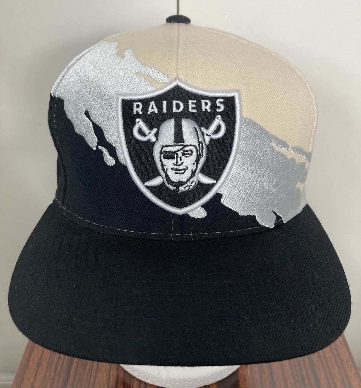Mitchell & Ness RAIDERS MITCHELL NESS SPLASH SNAPBACK HAT VINTAGE COLLECTION Size ONE SIZE - 1 Thumbnail