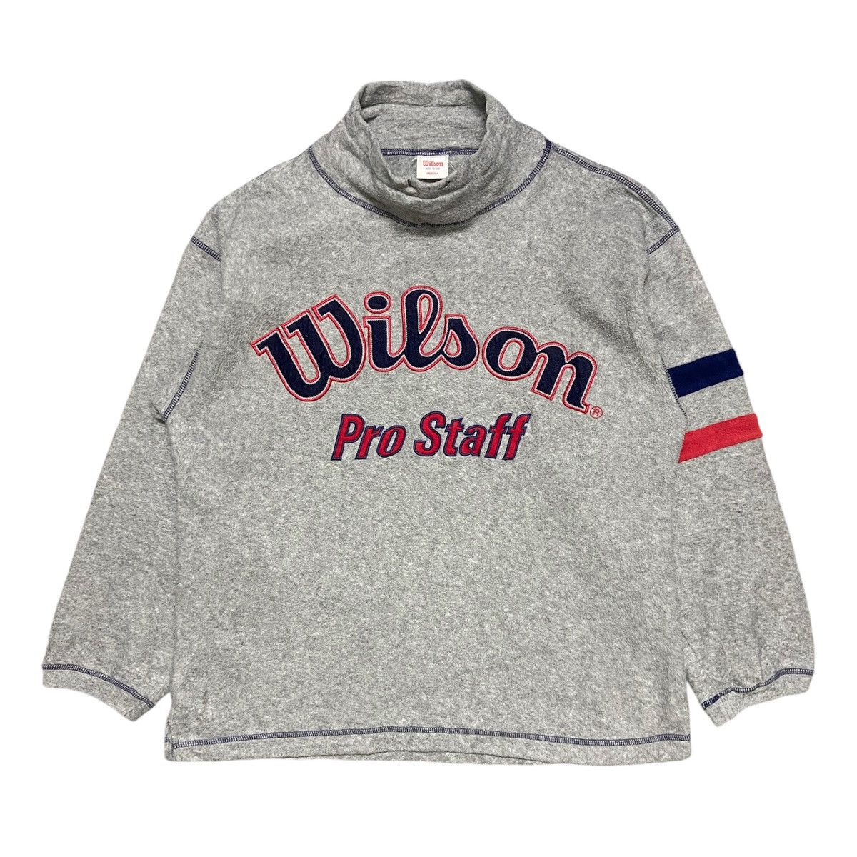 Polartec × Vintage × Wilson Vintage Wilson Pro Staff x Polartec Fleece Sweatshirt Size US L / EU 52-54 / 3 - 1 Thumbnail