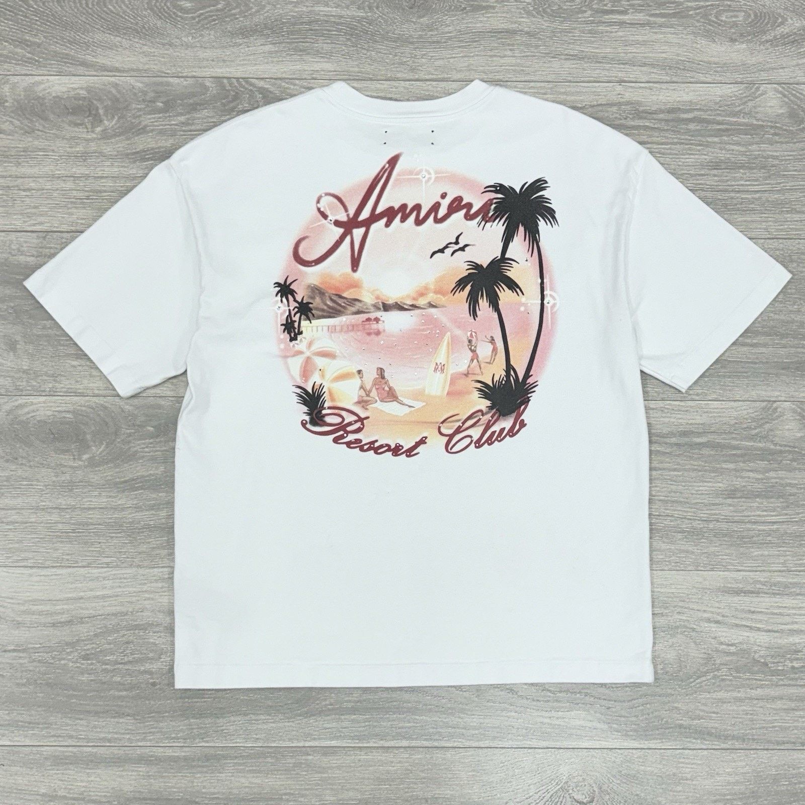 Amiri Amiri Airbrushed Mermaid T-shirt | Grailed