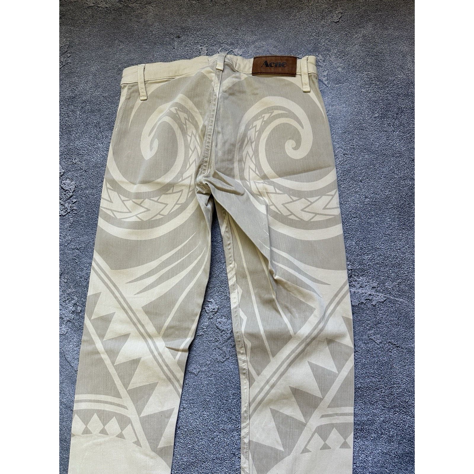 Acne Studios Vintage Acne Studios Flex Tatto Aztec Skinny Women’s Pants Size 29" - 11 Thumbnail