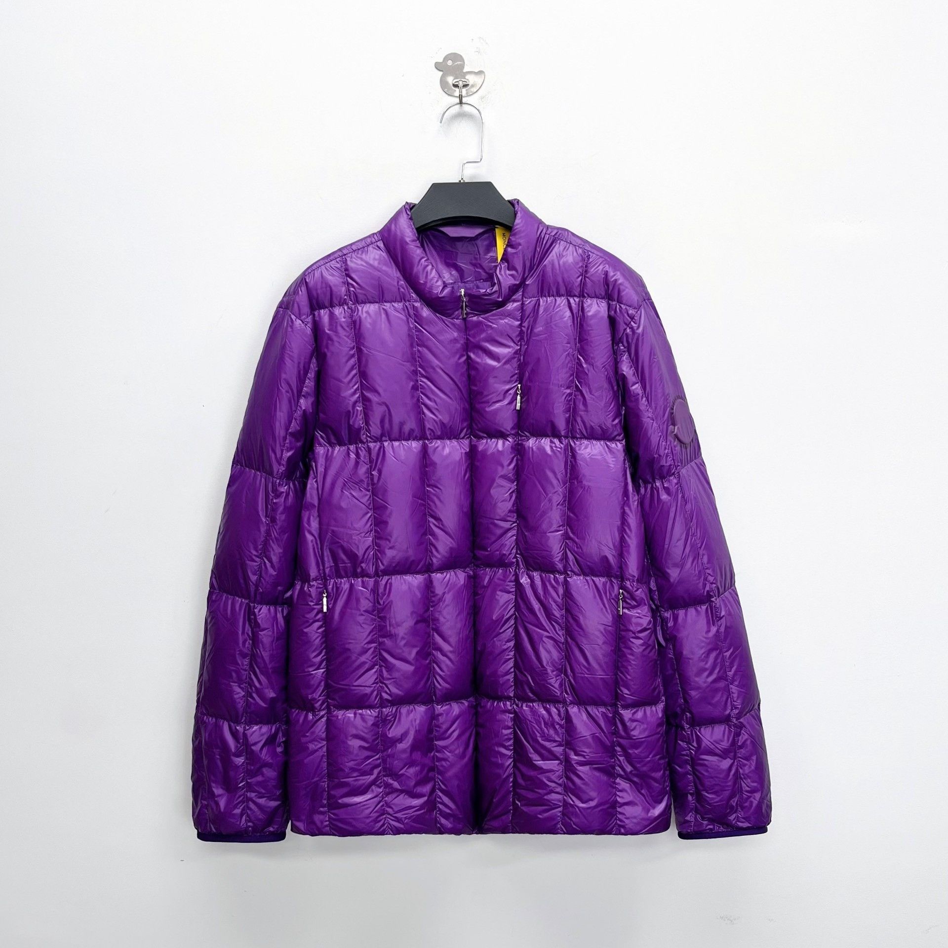 Moncler Moncler 1952 Hunza Purple Down Jacket Size US XXL / EU 58 / 5 - 1 Thumbnail