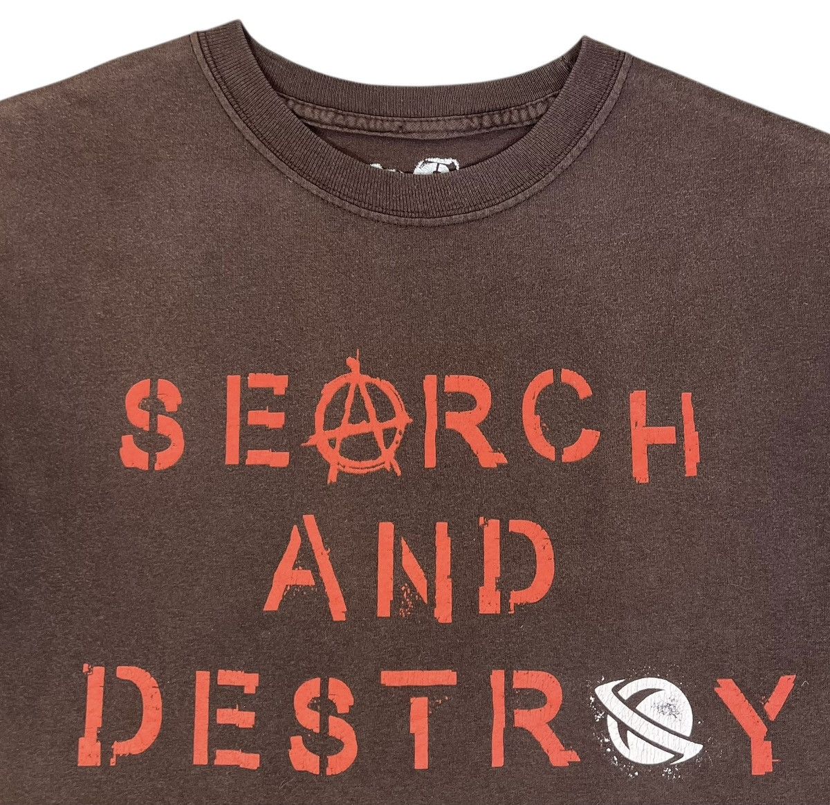 Japanese Brand Sunfaded Vintage Lost Search and Destroy “anarchy” Tee Size US M / EU 48-50 / 2 - 2 Thumbnail