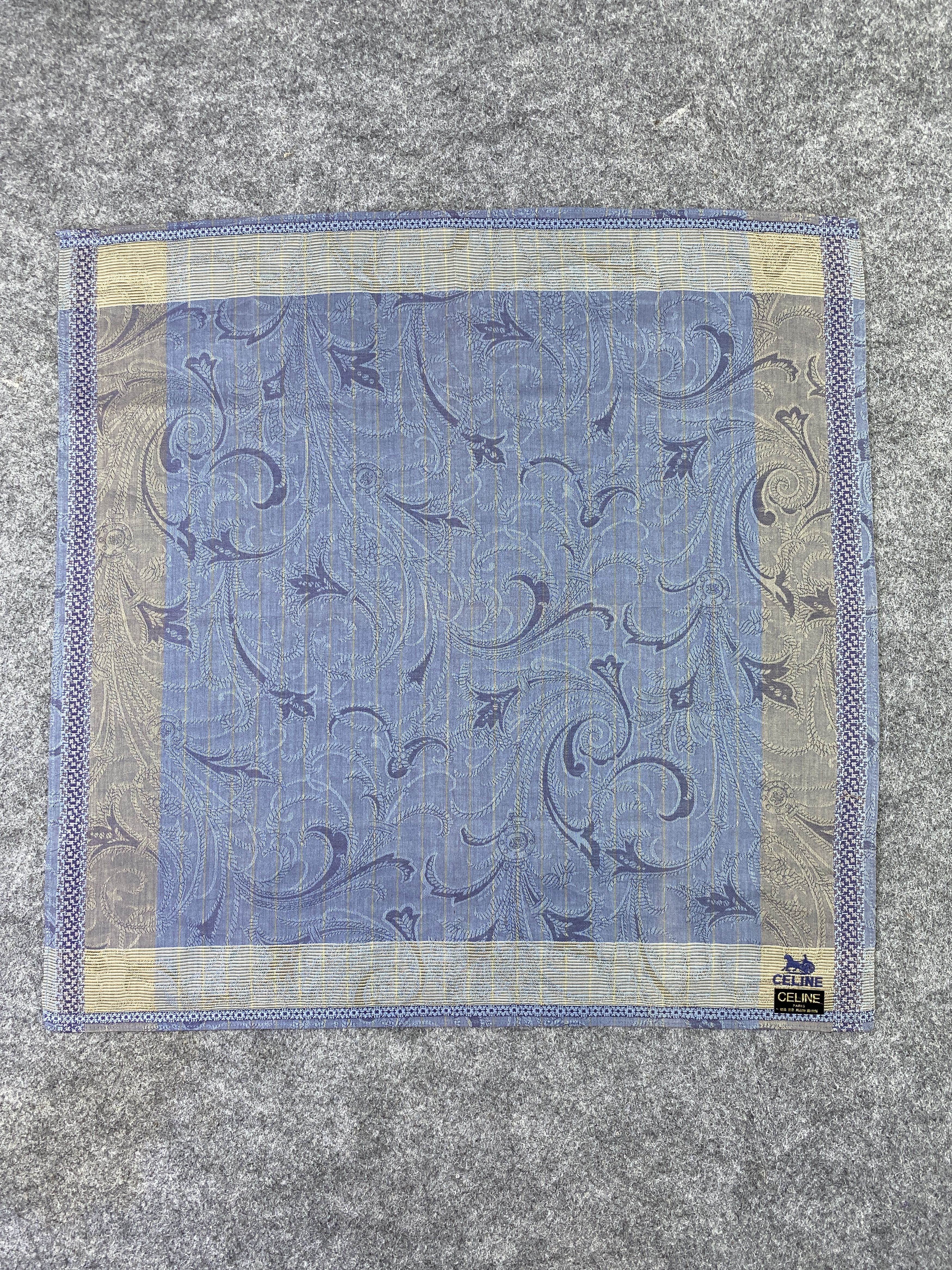 Celine Celine Paislee Handkerchief / Bandana / Neckerchief-B419 Size ONE SIZE - 3 Thumbnail