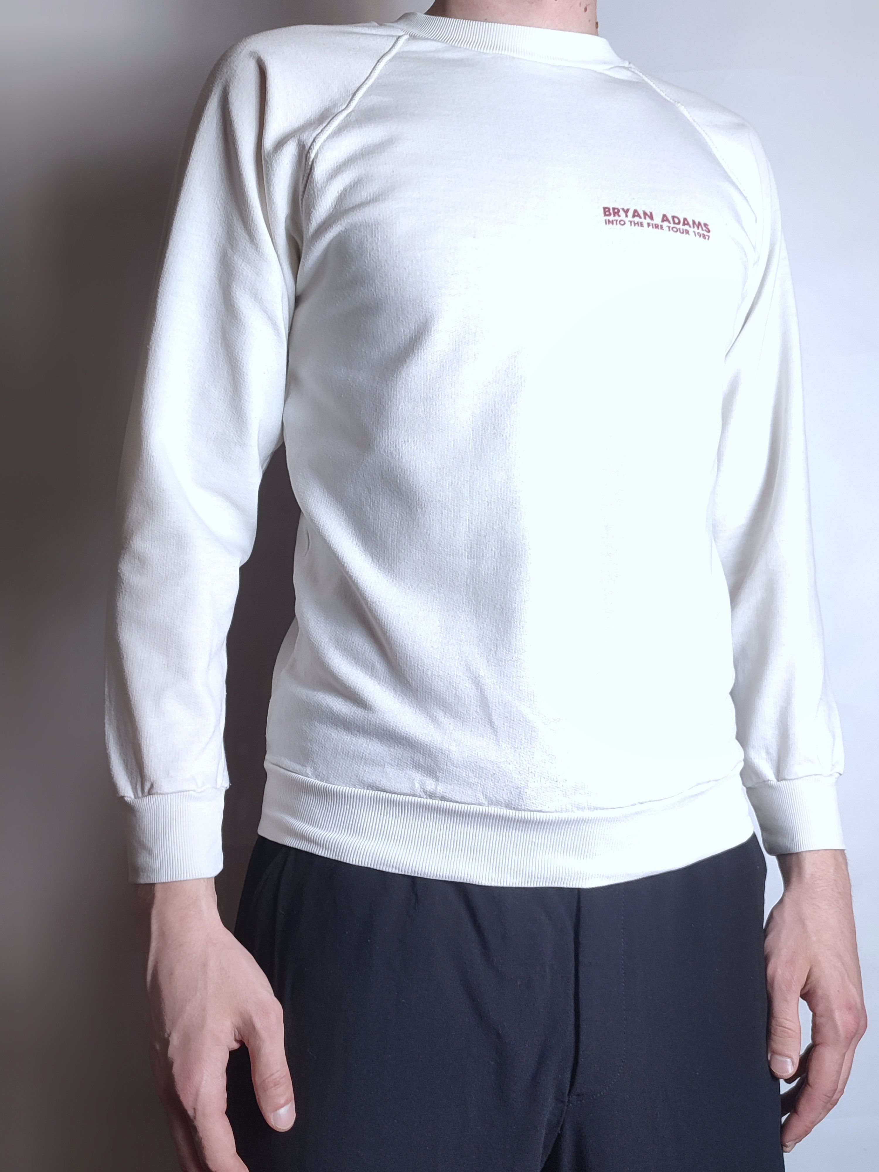 Band Tees 1987 Bryan Adams Into the Fire Tour Sweatshirt Size US S / EU 44-46 / 1 - 4 Thumbnail