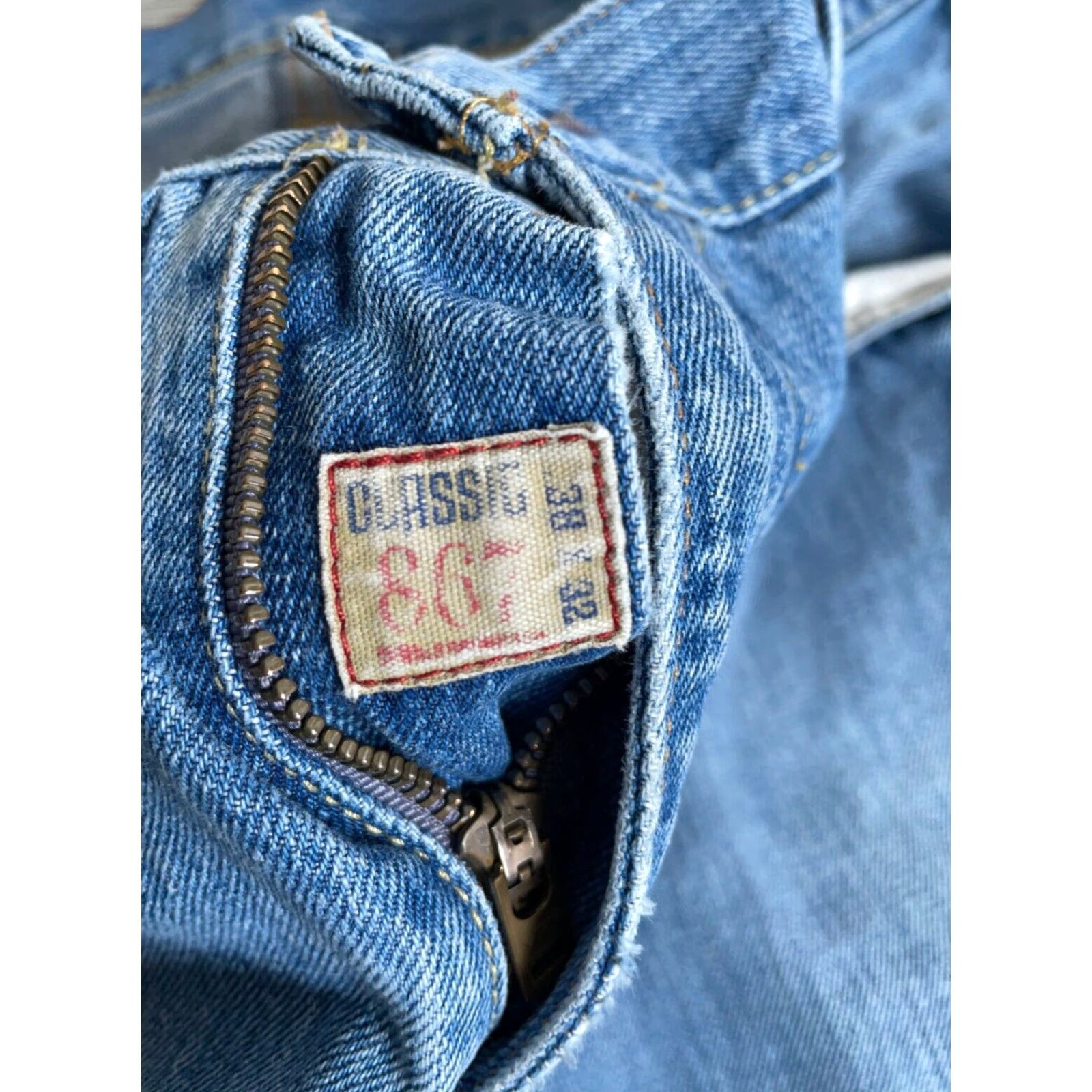 Polo Ralph Lauren Polo Ralph Lauren Jeans Men's 38 x 32 Blue Classic Fit Mid Rise 5-Pocket Denim Straight Size US M / EU 48-50 / 2 - 3 Thumbnail