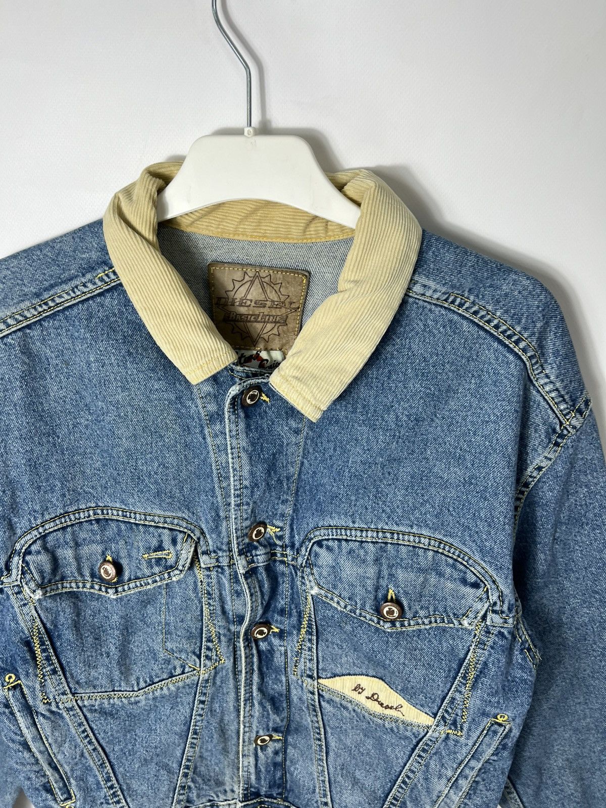 Diesel Vintage streetwear y2k Diesel Star Series 00s Denim Jacket Size M / US 6-8 / IT 42-44 - 6 Thumbnail