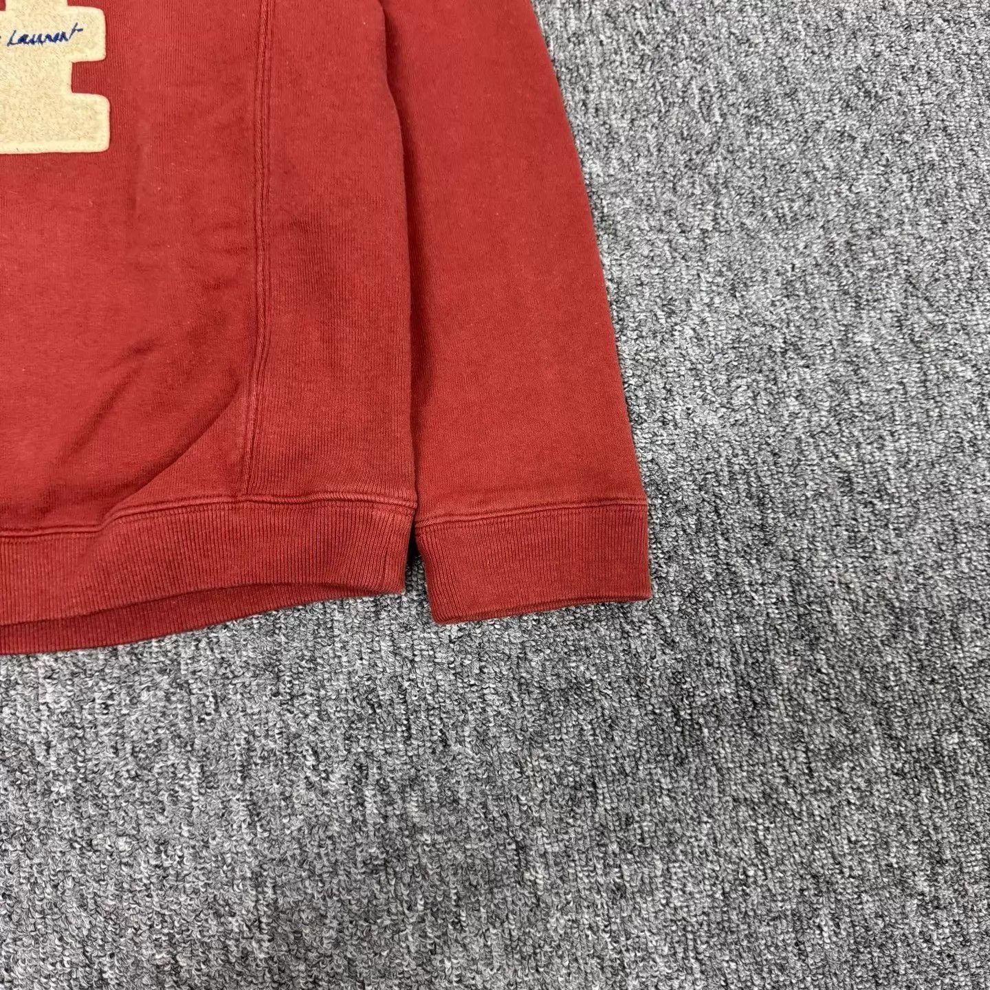 Saint Laurent Paris Orange Long Sleeve Number 24 Sweatshirt L Size US L / EU 52-54 / 3 - 3 Thumbnail