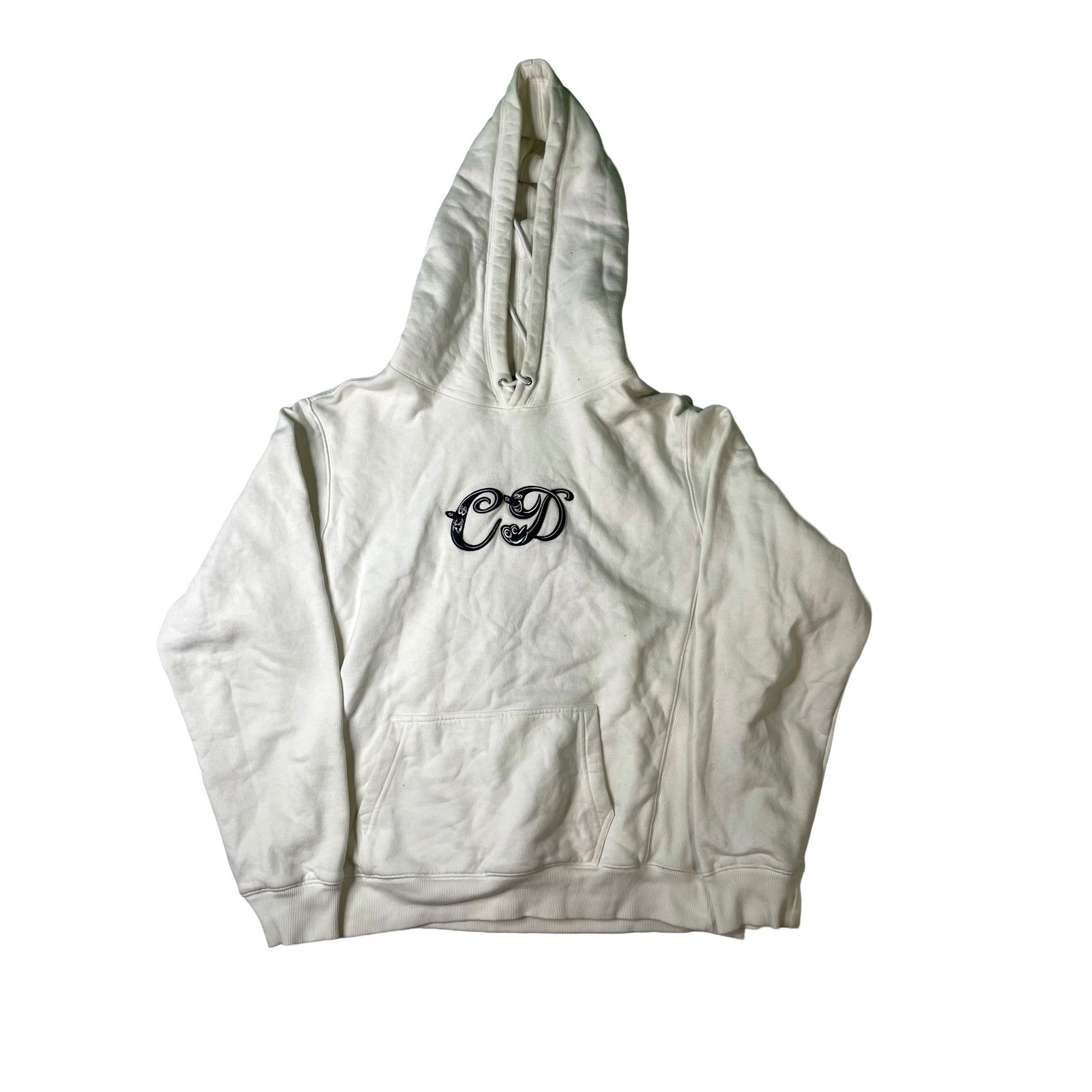 Dior Dior CD Logo White & Black Hoodie Size US XL / EU 56 / 4 - 1 Thumbnail