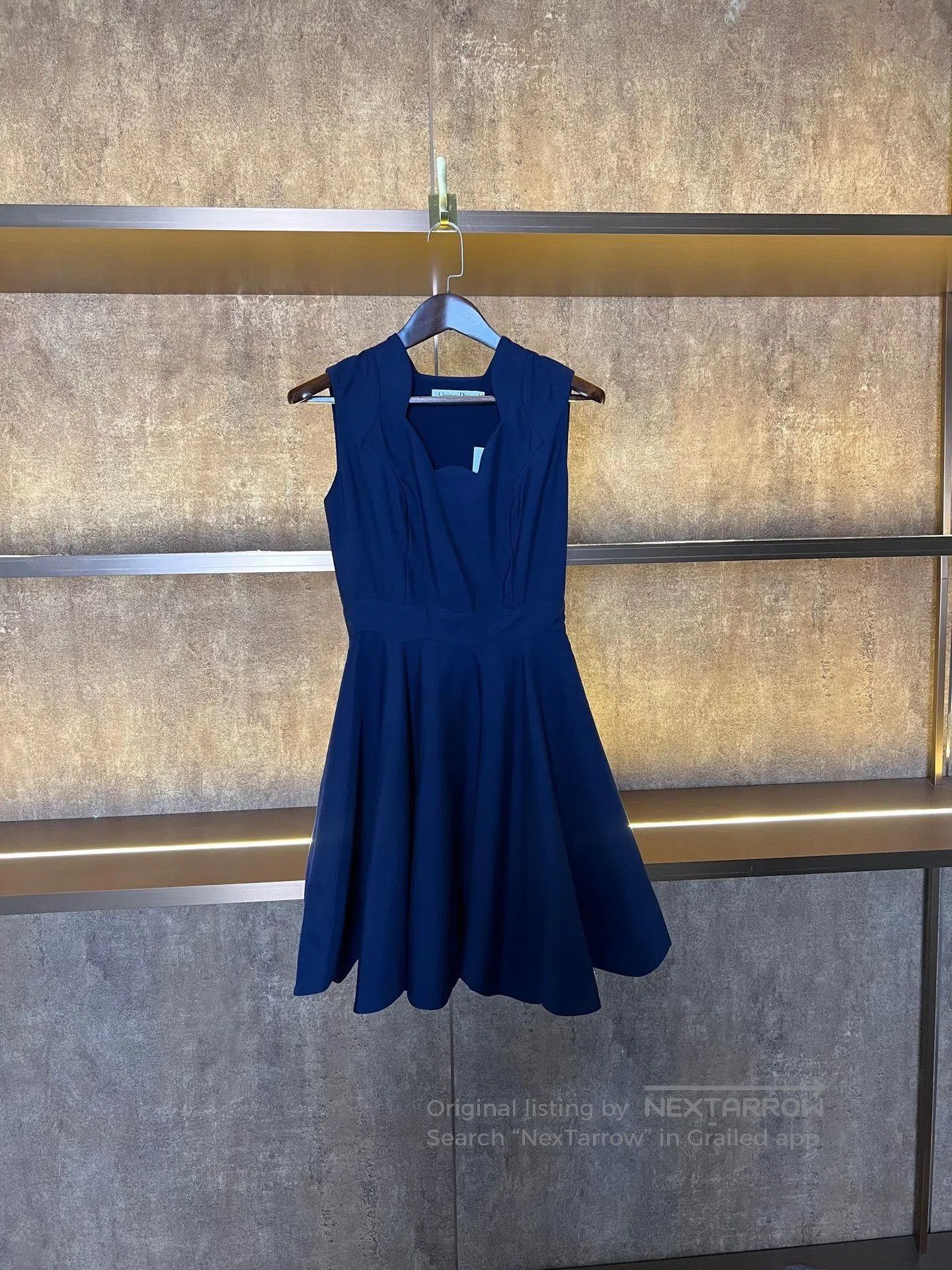 Dior Dior Blue Sleeveless Dress. Size XS / US 0-2 / IT 36-38 - 1 Thumbnail