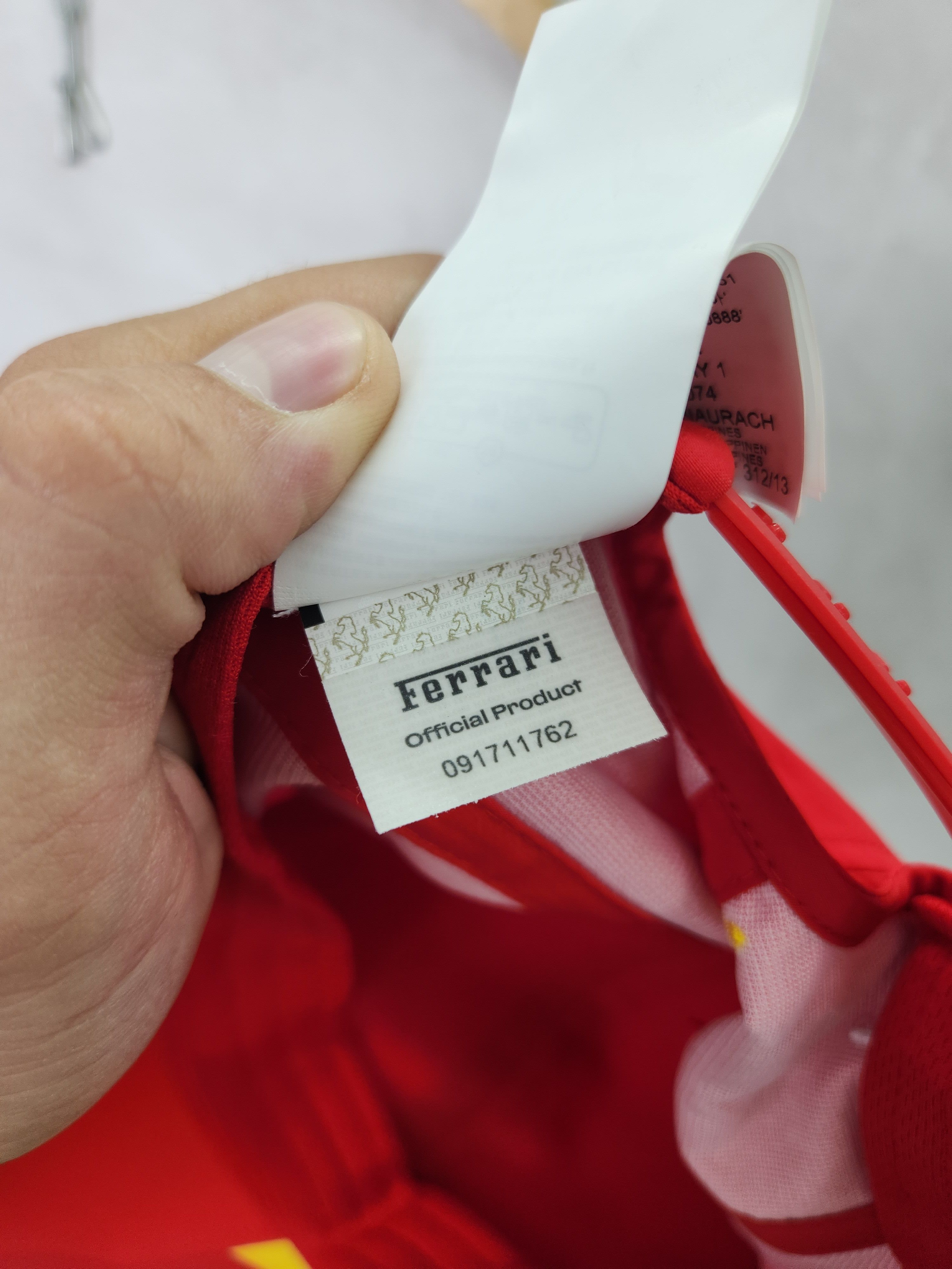 Ferrari × Puma Puma Ferrari D1 23 Special Edition Sainz red adjustable cap Size ONE SIZE - 7 Thumbnail