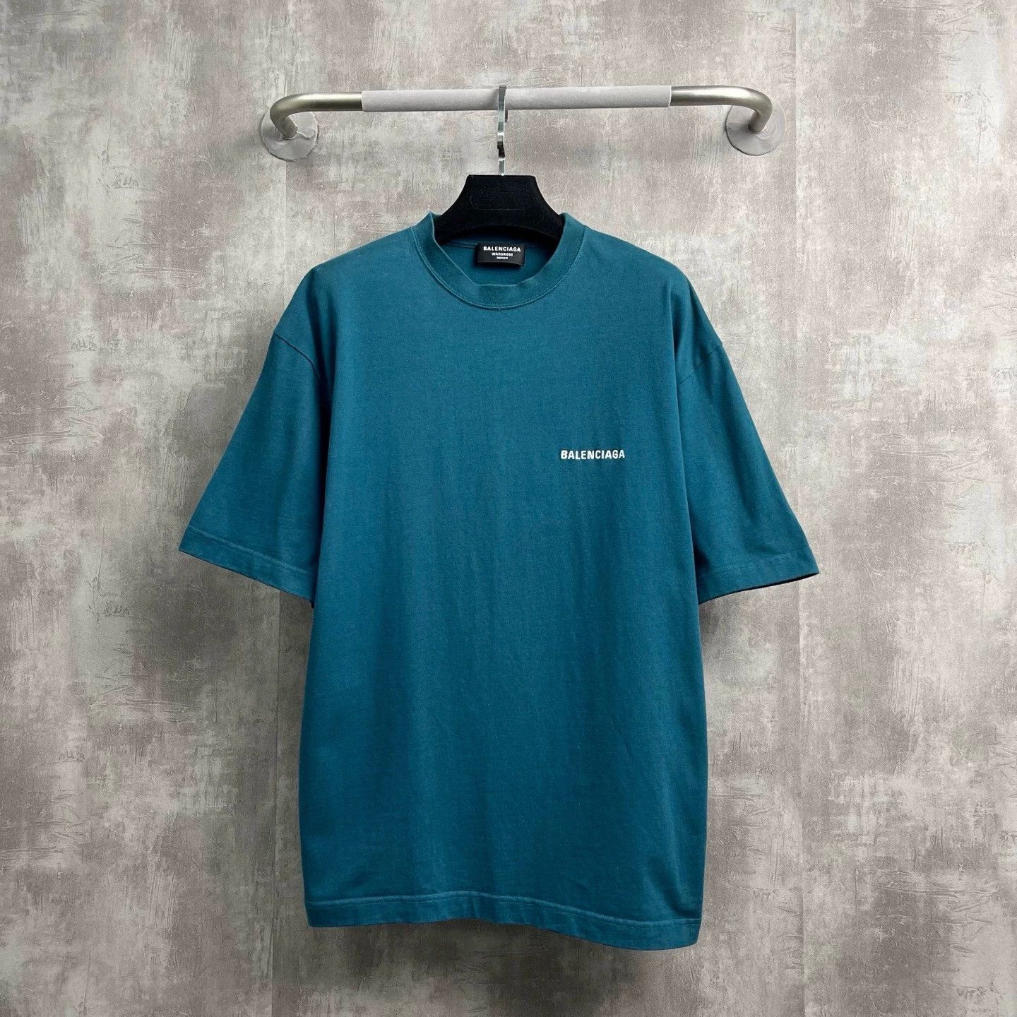 Balenciaga Balenciaga Blue Embroidered Coke Wave T-shirt - dmc Size US XS / EU 42 / 0 - 1 Thumbnail