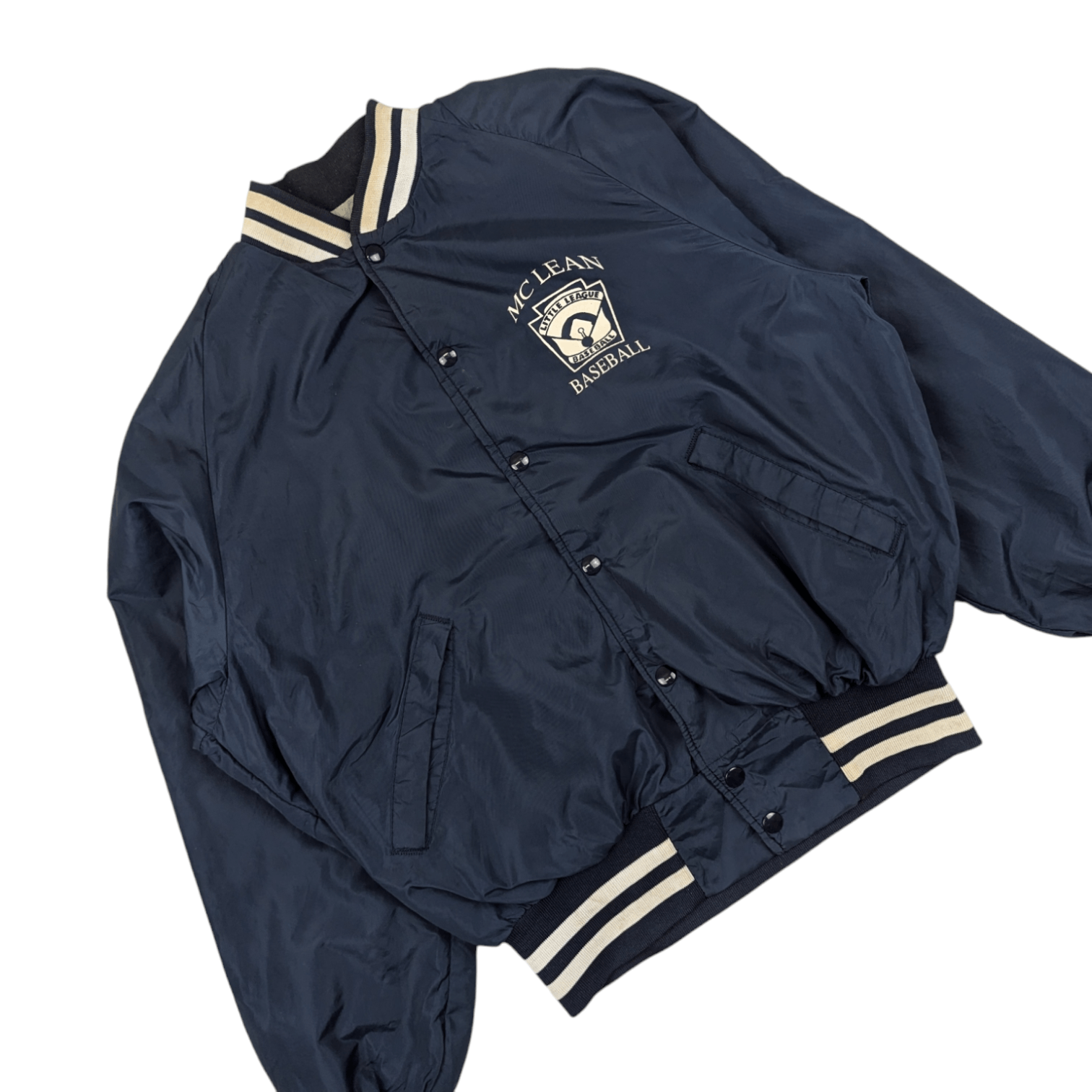 Dunbrooke Vintage NAVAL AIR McLean Baseball Varsity Jacket Size US L / EU 52-54 / 3 - 3 Thumbnail