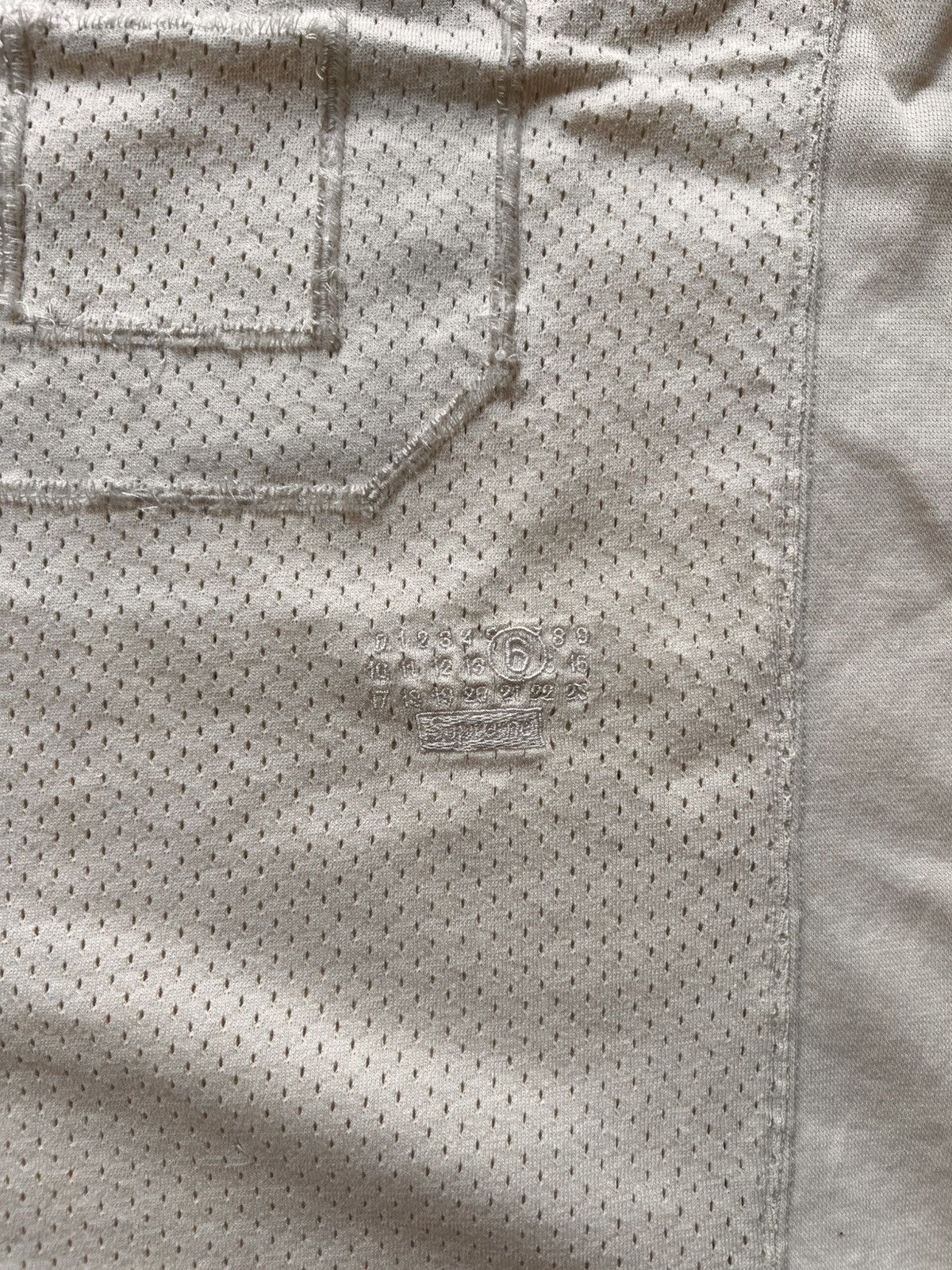 Maison Margiela × Supreme M Supreme MM6 Maison Margiela Cotton Football Jersey White Size US M / EU 48-50 / 2 - 8 Thumbnail
