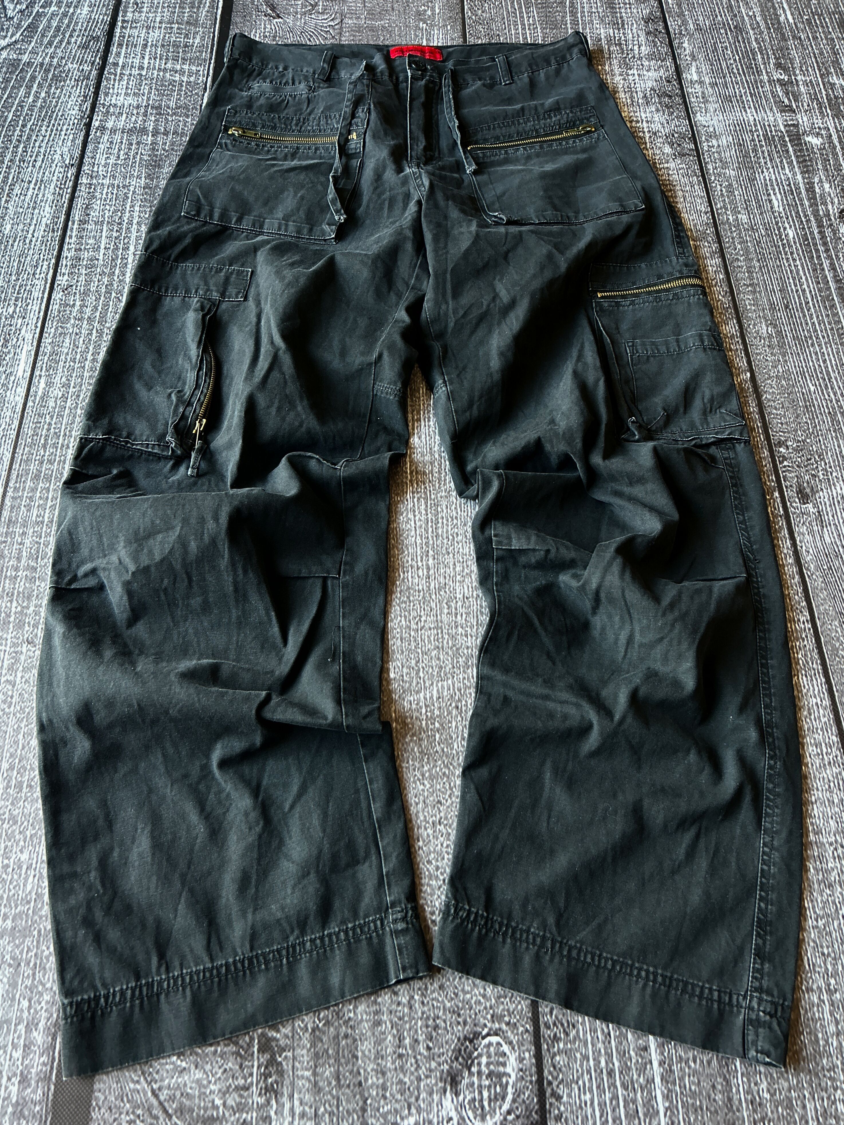 Vintage 💥 JUNYA WATANABE BALENCIAGA STYLE DISTRESSED JEANS Size US 32 / EU 48 - 1 Thumbnail