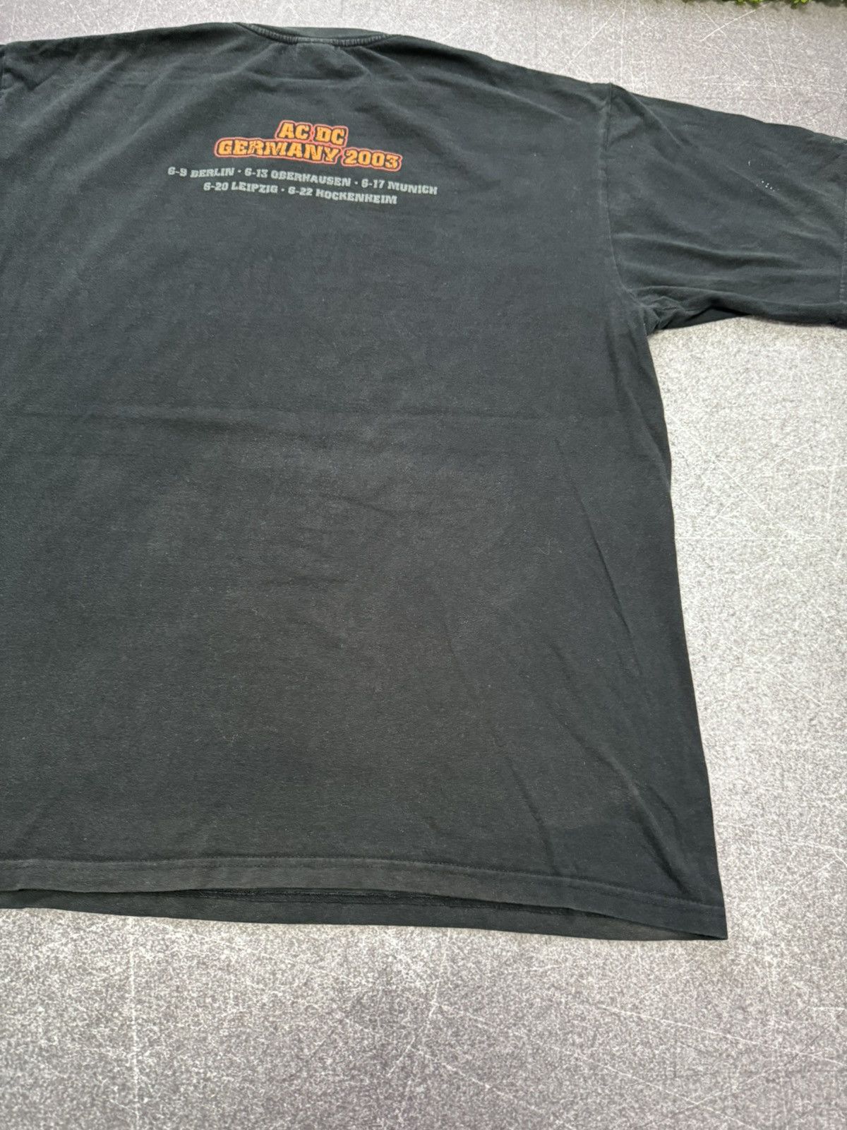 Band Tees Ac Dc 2000 Harder Than A Stone Vintage t Shirt Rock Band Size US XL / EU 56 / 4 - 20 Thumbnail