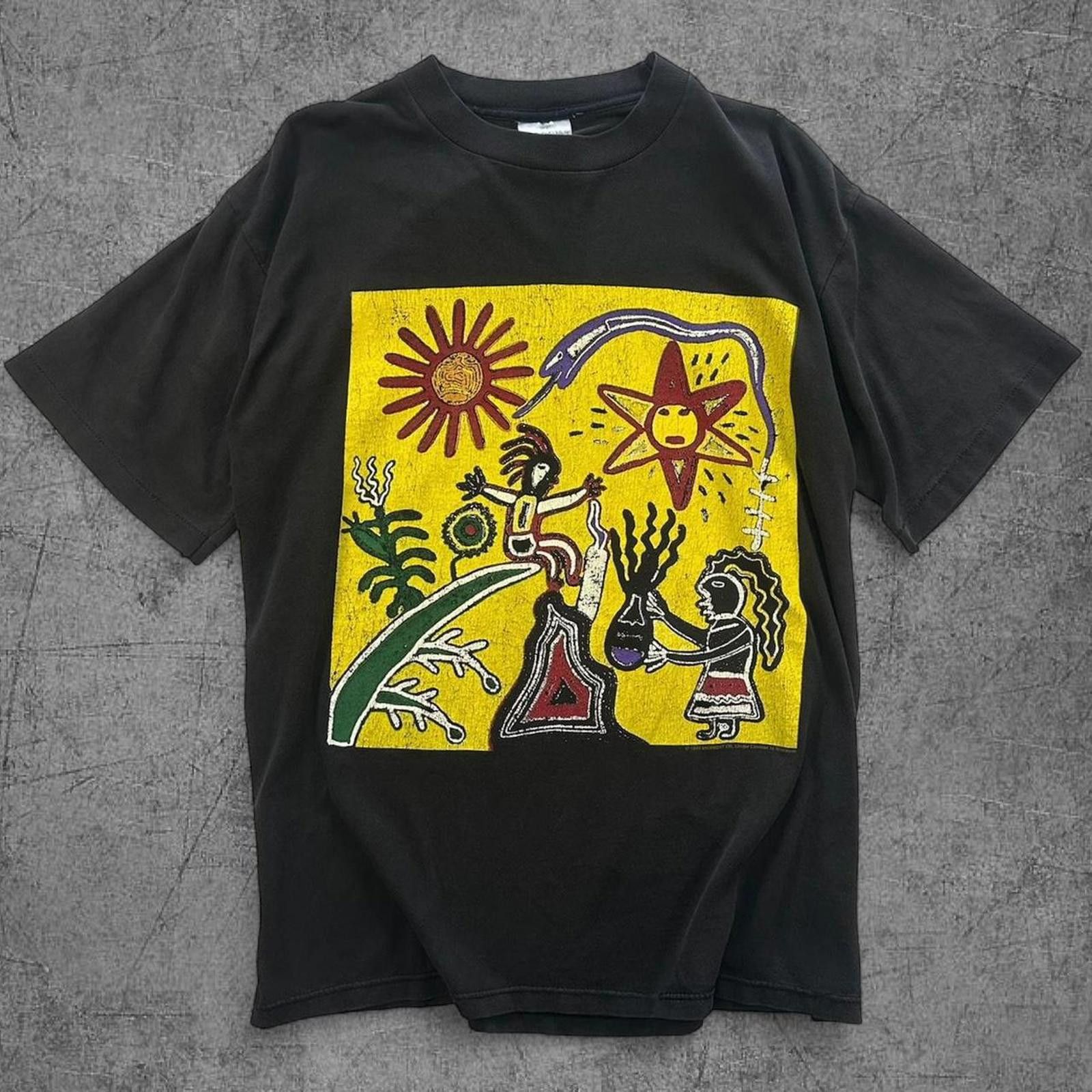 Band Tees Vintage 1993 Midnight Oil Tour Tee Size US L / EU 52-54 / 3 - 1 Thumbnail