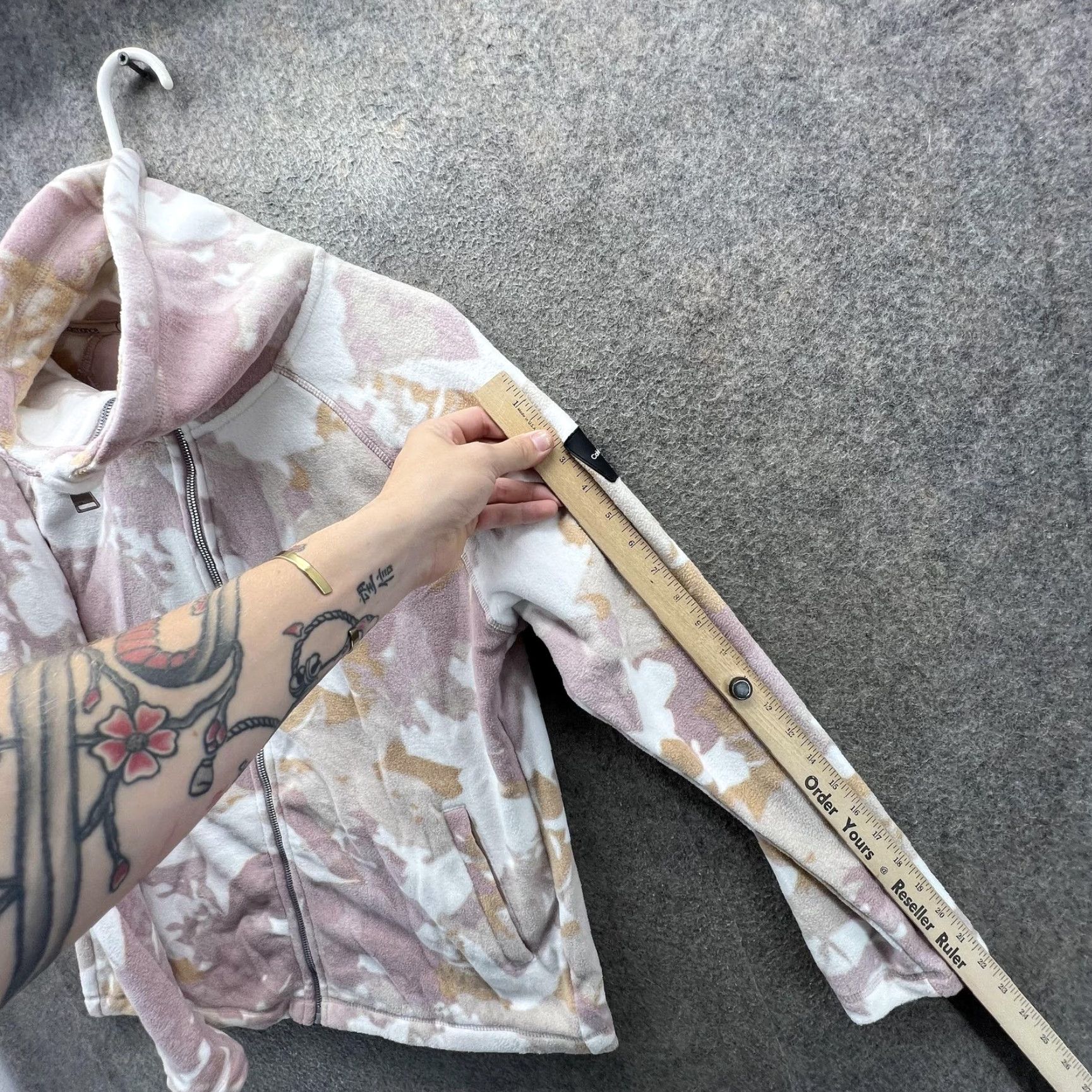 Calvin Klein Calvin Klein Performance Jacket Women L Pink Camo Full Zip Lightweight Jacket Size L / US 10 / IT 46 - 4 Thumbnail