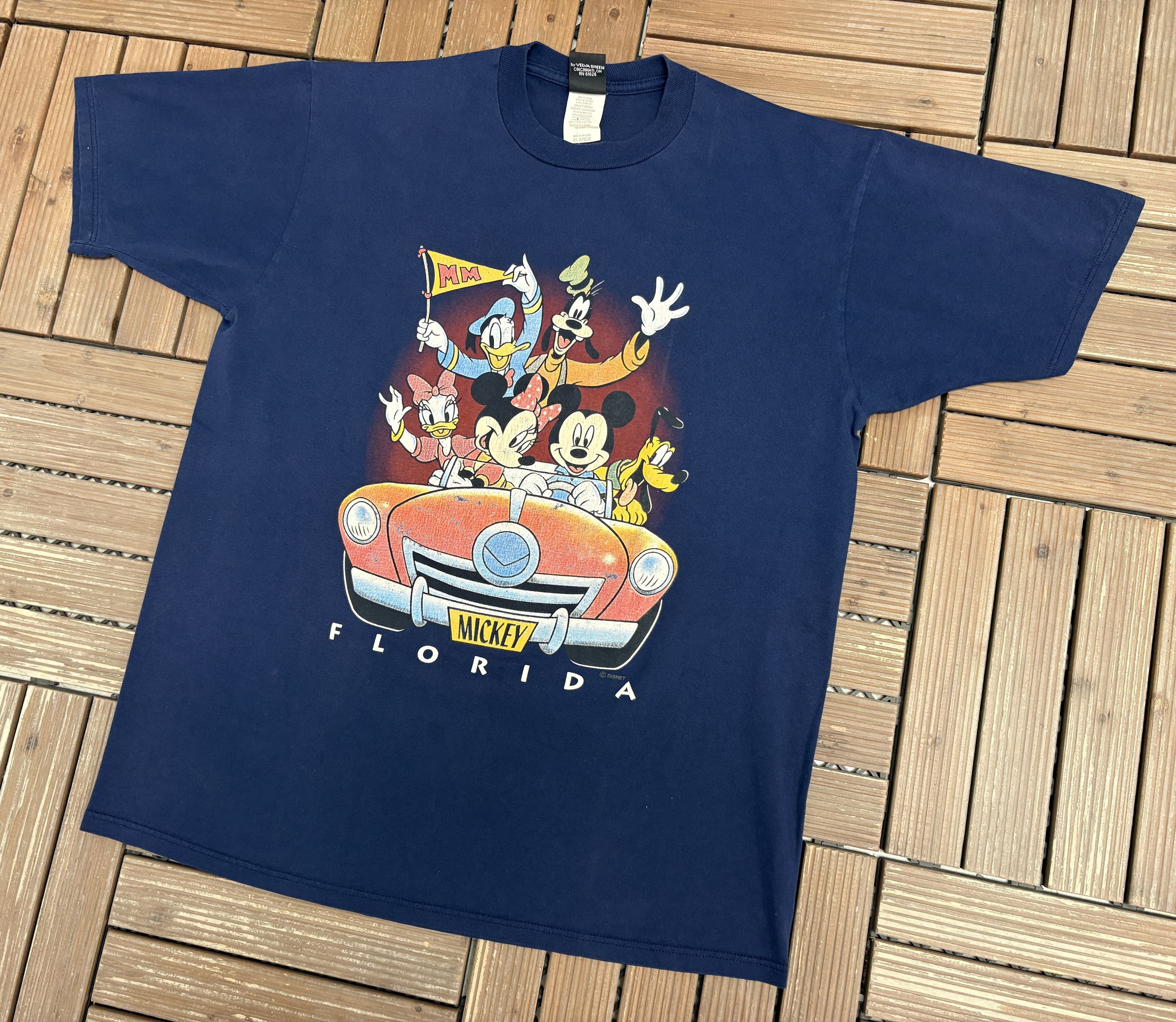 Vintage Mickey Mouse & More Vintage Blue T-Shirt Tee Size US XL / EU 56 / 4 - 3 Thumbnail