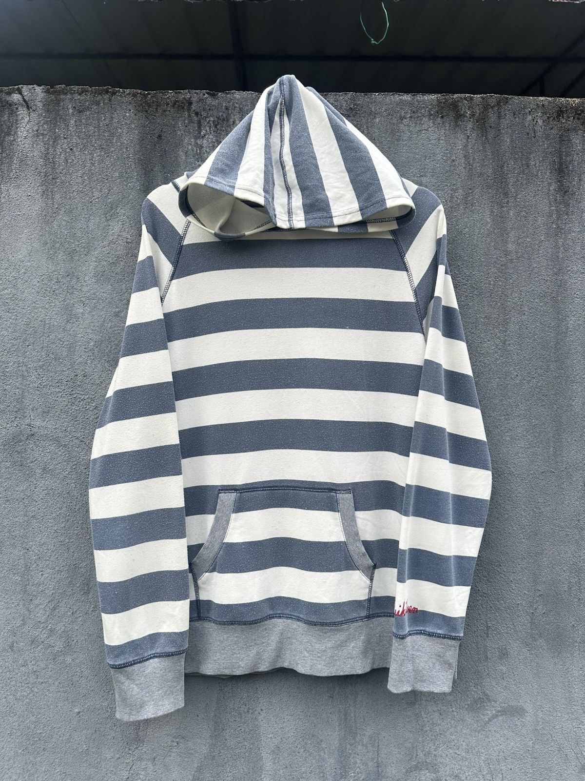 Quiksilver 👹Quicksilver Striped Baggy Hoodie Size US XL / EU 56 / 4 - 3 Thumbnail