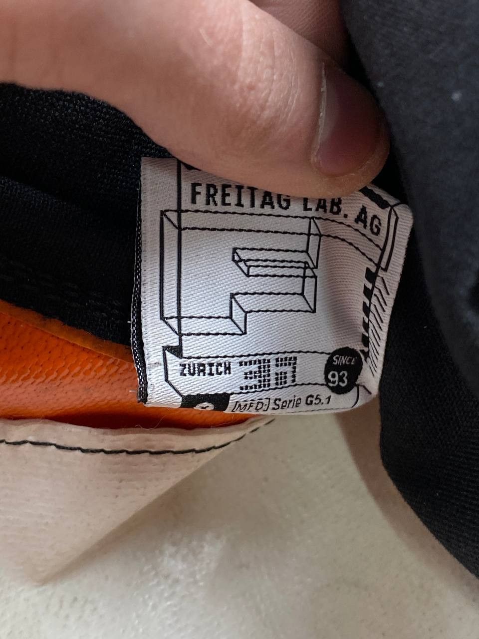 Freitag Freitag F31 Large Shoulder Bag Orange Size ONE SIZE - 16 Thumbnail